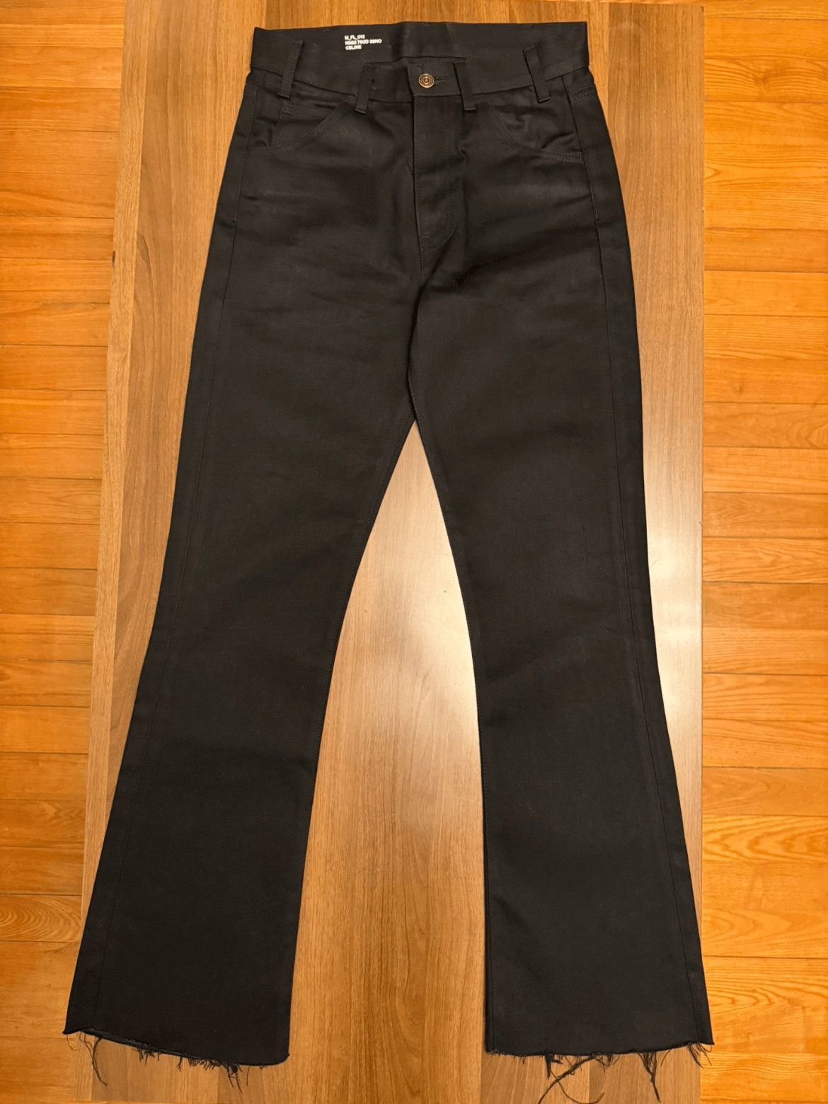 Celine Sz 27 Celine 21AW Runway Distressed Bell Bottom Denim-2507 Size US 27 - 7 Thumbnail