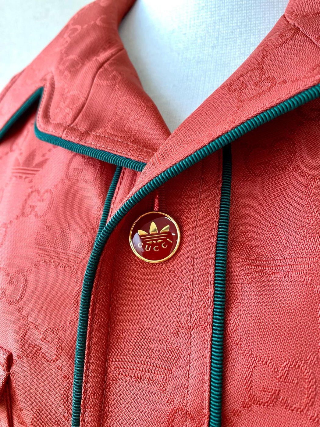 Adidas × Gucci The Gucci x Adidas GG Trefoil Coat Size L / US 10 / IT 46 - 18 Thumbnail