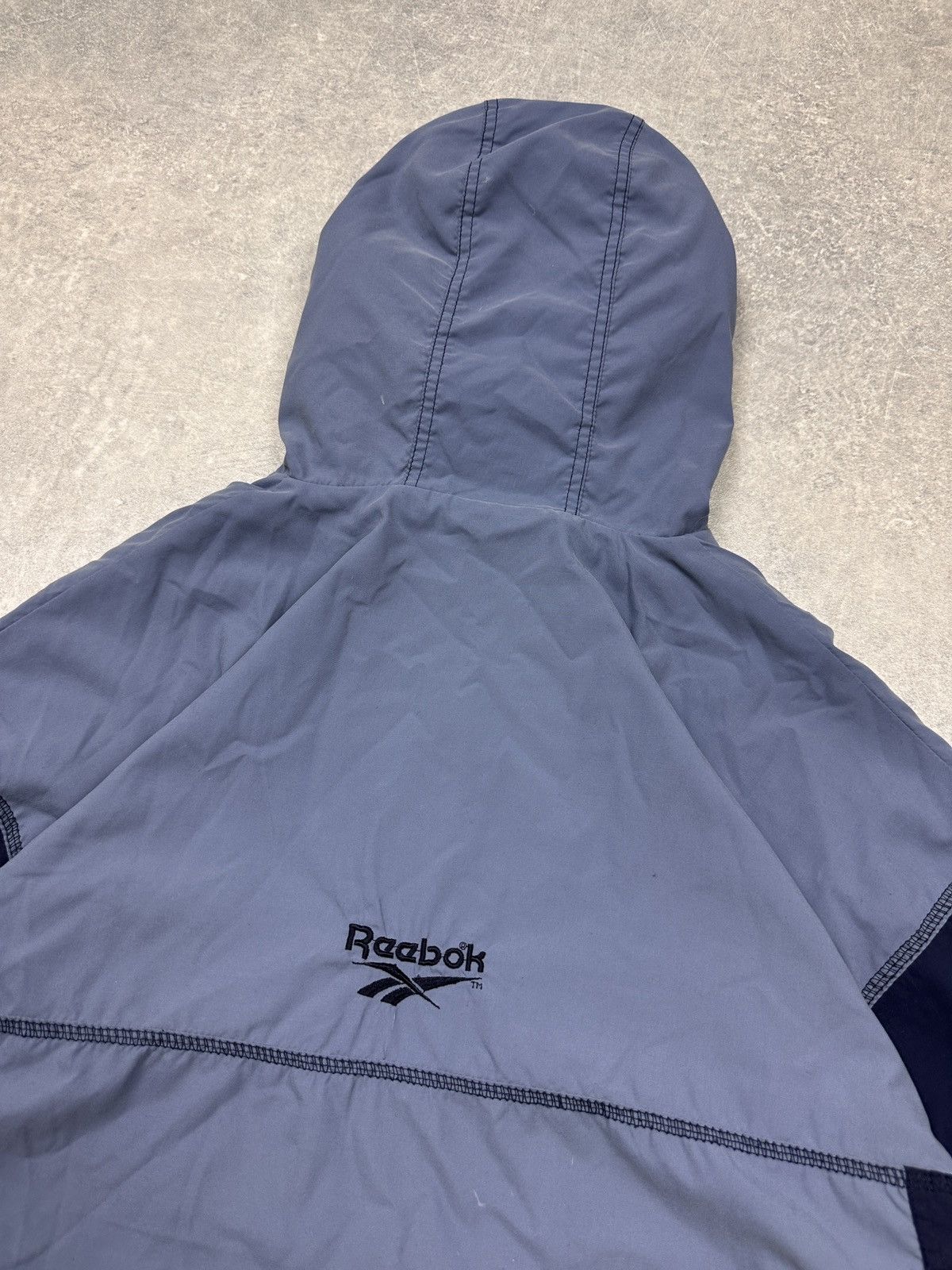 Reebok × Vintage Vintage Reebok Jacket 1/3 zip center logo Size US XL / EU 56 / 4 - 5 Thumbnail