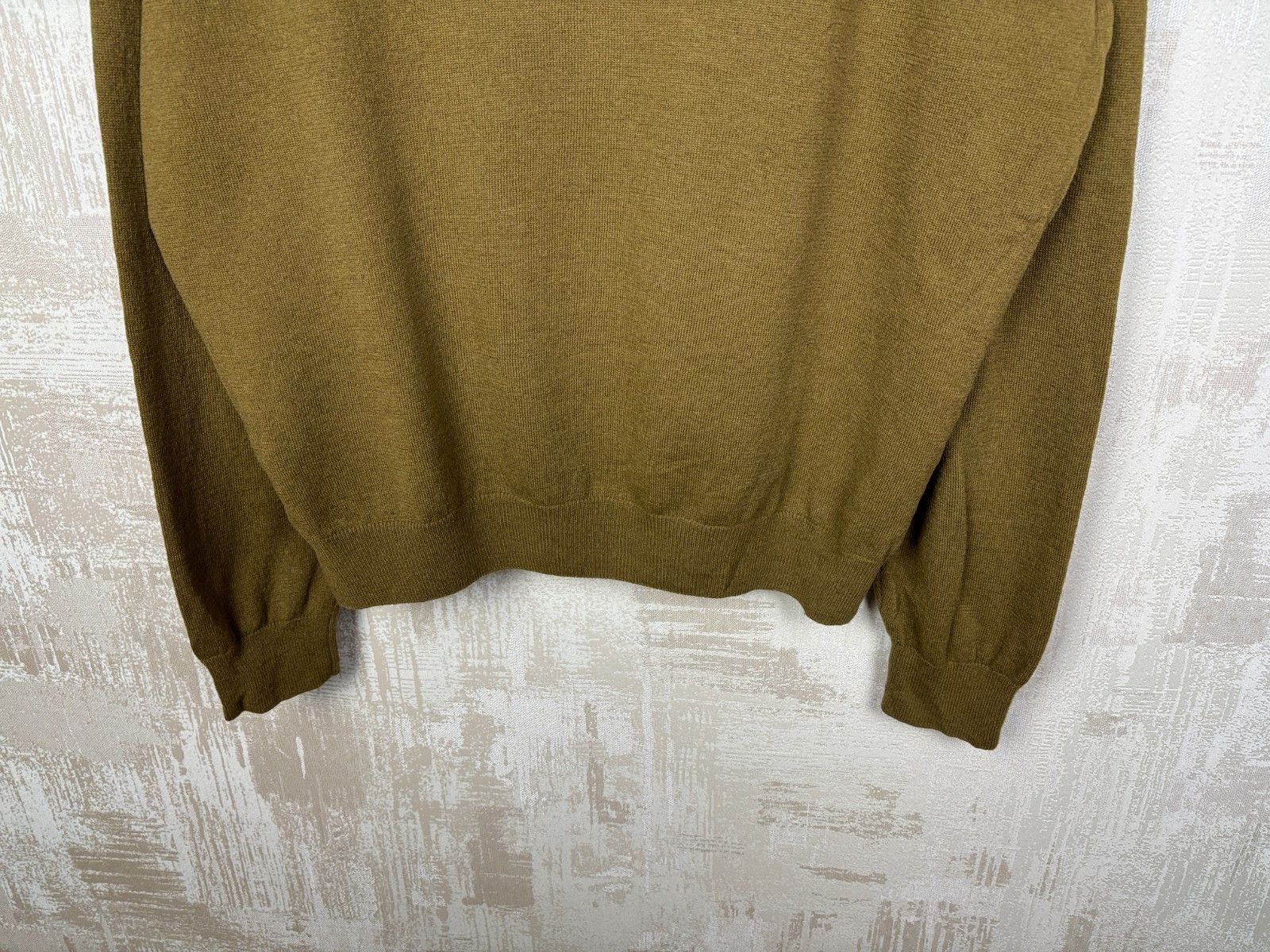 Lacoste Lacoste Wool Sweater Crew Neck Size XL-XXL Olive Green Size US XL / EU 56 / 4 - 14 Thumbnail