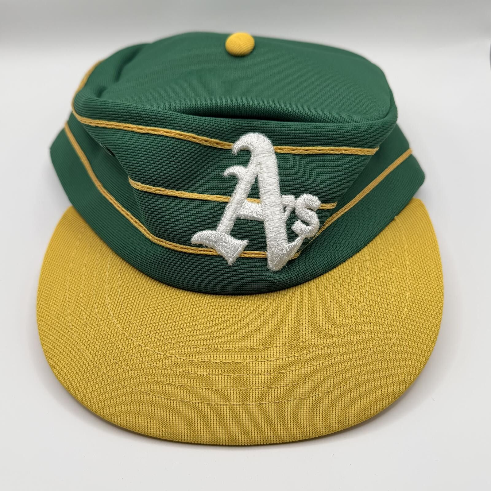 MLB MLB Hat Green VTG 70s Oakland Athletic Snapback Pillbox Size ONE SIZE - 1 Thumbnail