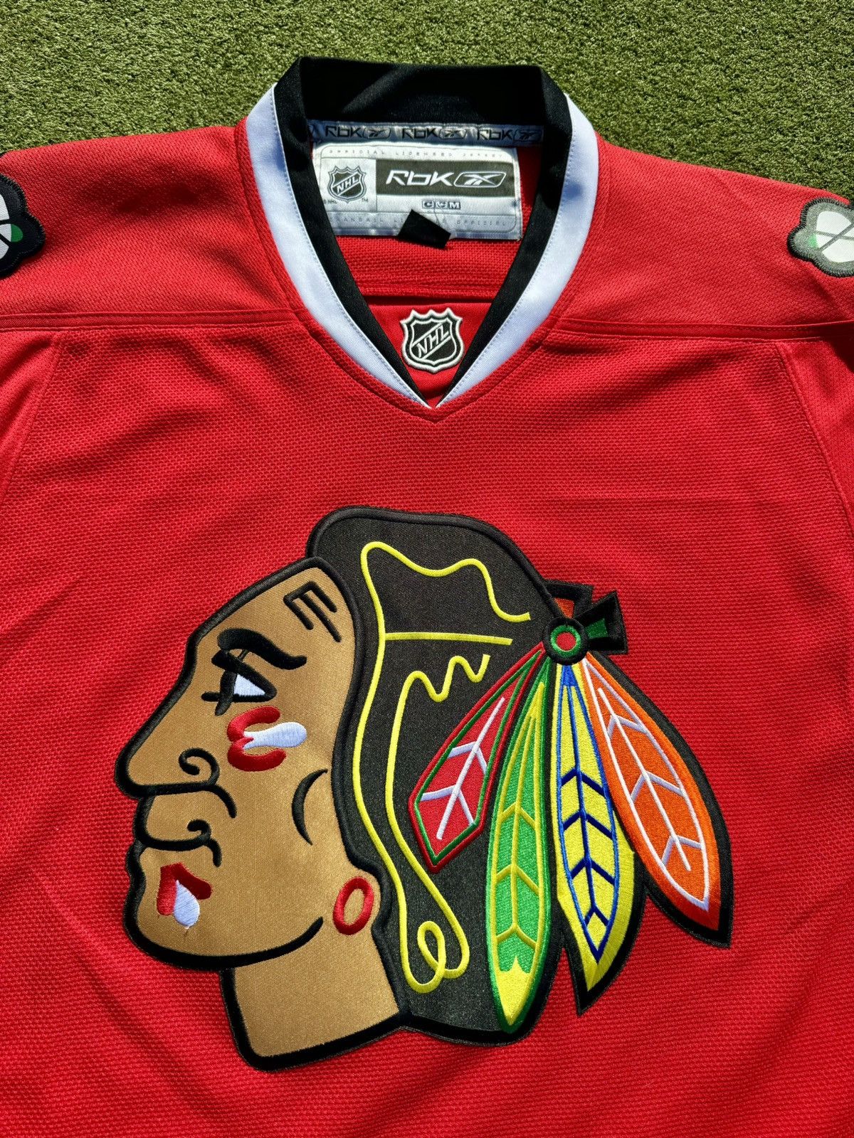 Reebok × Vintage Chicago Blackhawks Reebok NHL Hockey Jersey Size US M / EU 48-50 / 2 - 2 Thumbnail