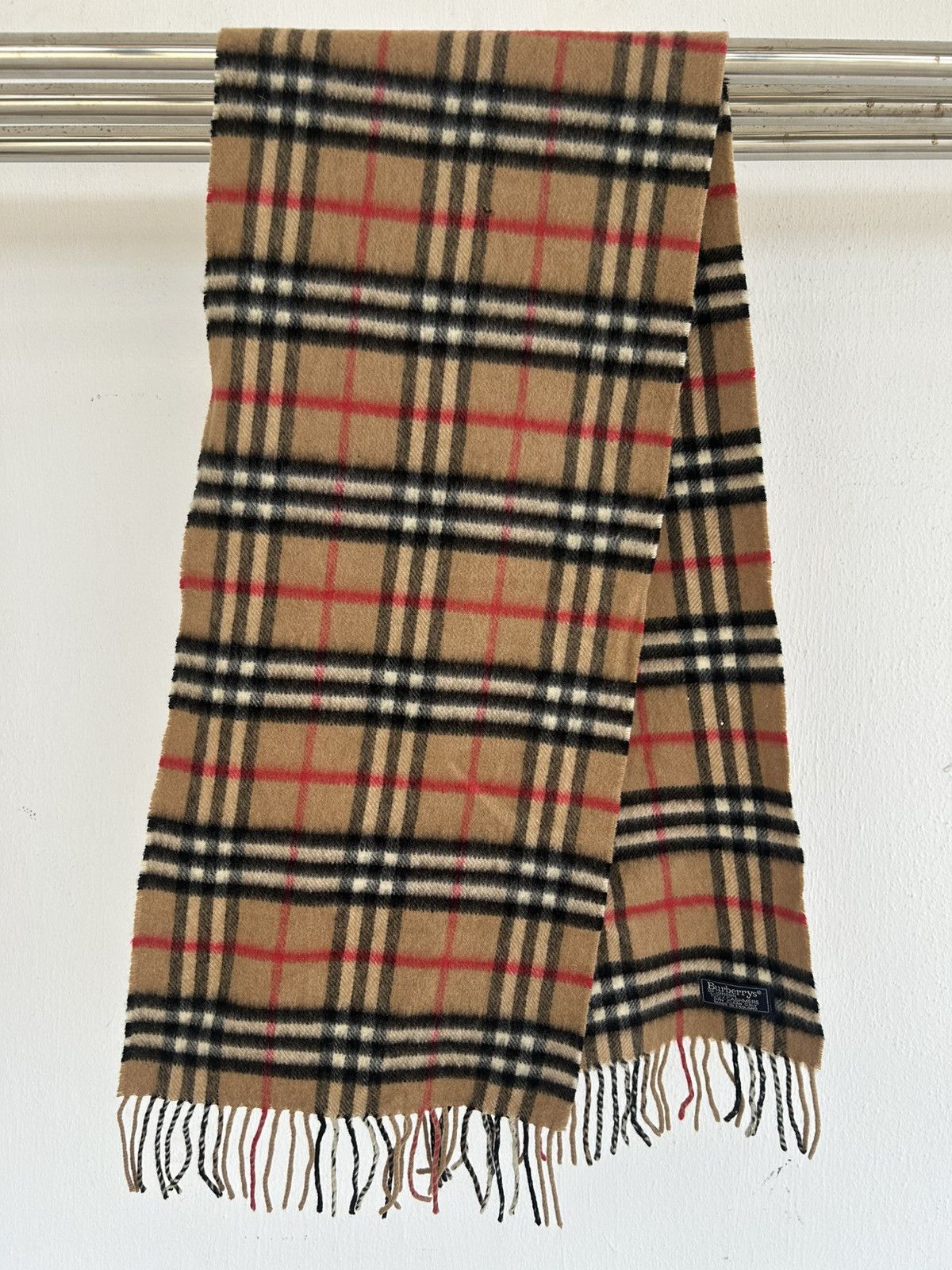Burberry Burberry Checkered Muffler Size ONE SIZE - 1 Thumbnail