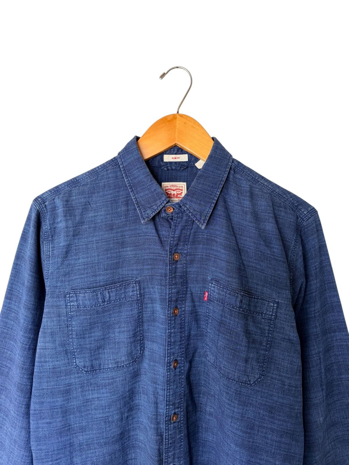Levi's Vintage Levis Strauss & Co. Button Ups Shirt Size US L / EU 52-54 / 3 - 4 Thumbnail