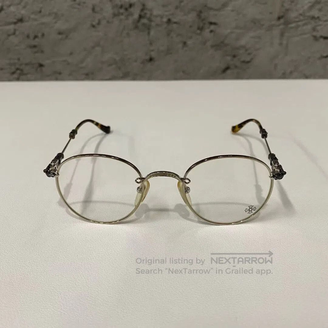 Chrome Hearts chrome hearts stylish round glasses with hat. Size ONE SIZE - 2 Thumbnail