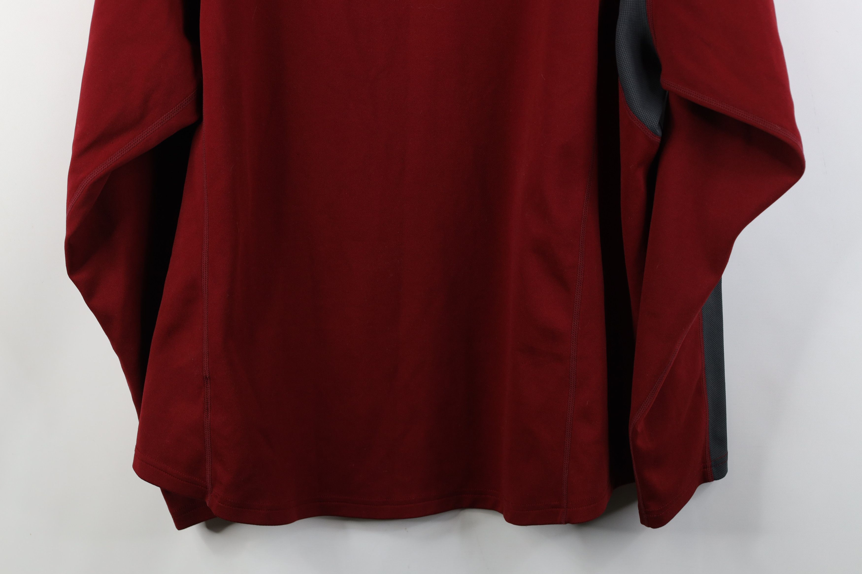 Nike Vintage Nike ACG Mini Swoosh Knit Long Sleeve T-Shirt Red Size US XXL / EU 58 / 5 - 15 Thumbnail