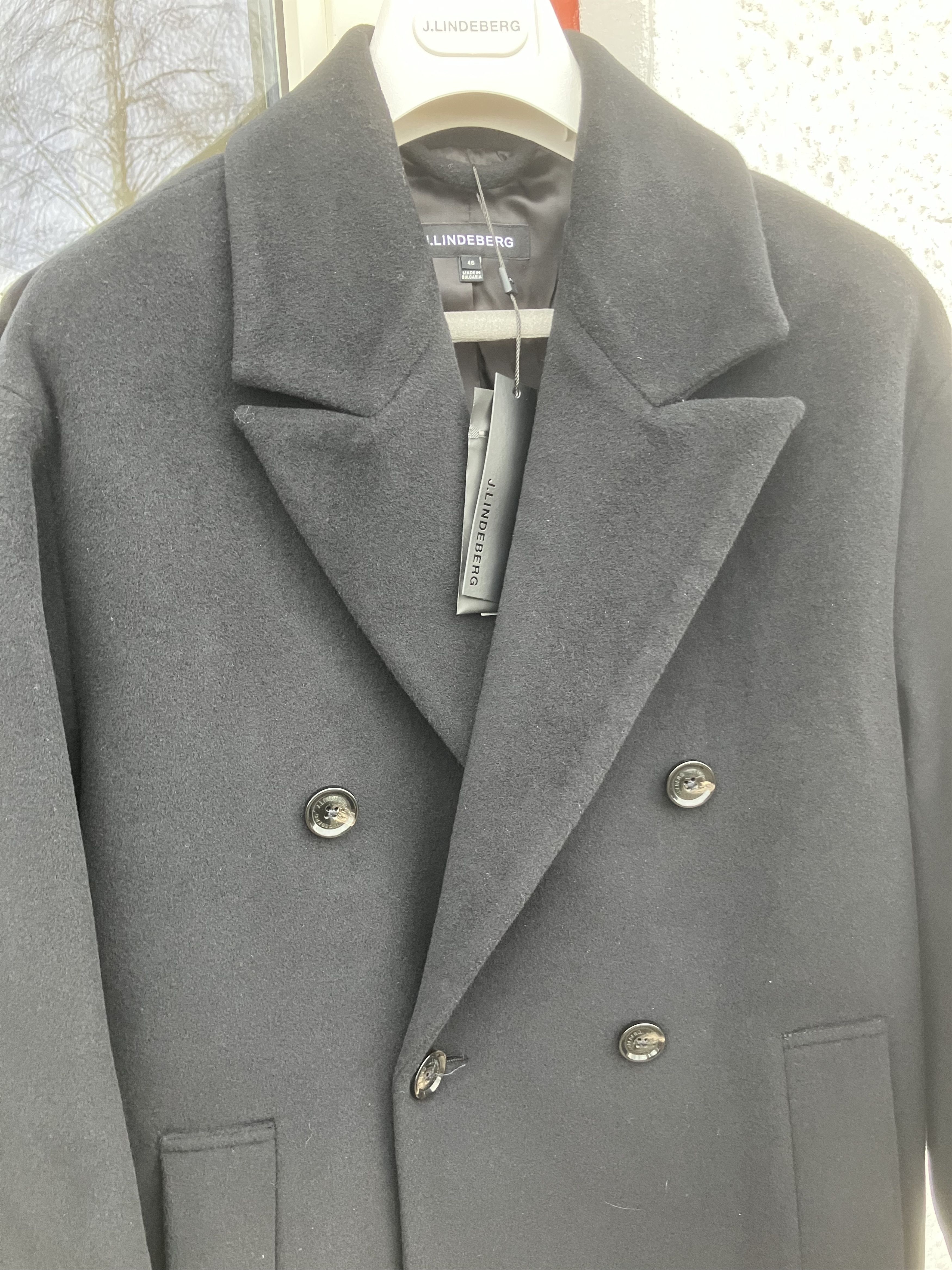 J.Lindeberg Double Breasted winter coat Size US M / EU 48-50 / 2 - 3 Thumbnail