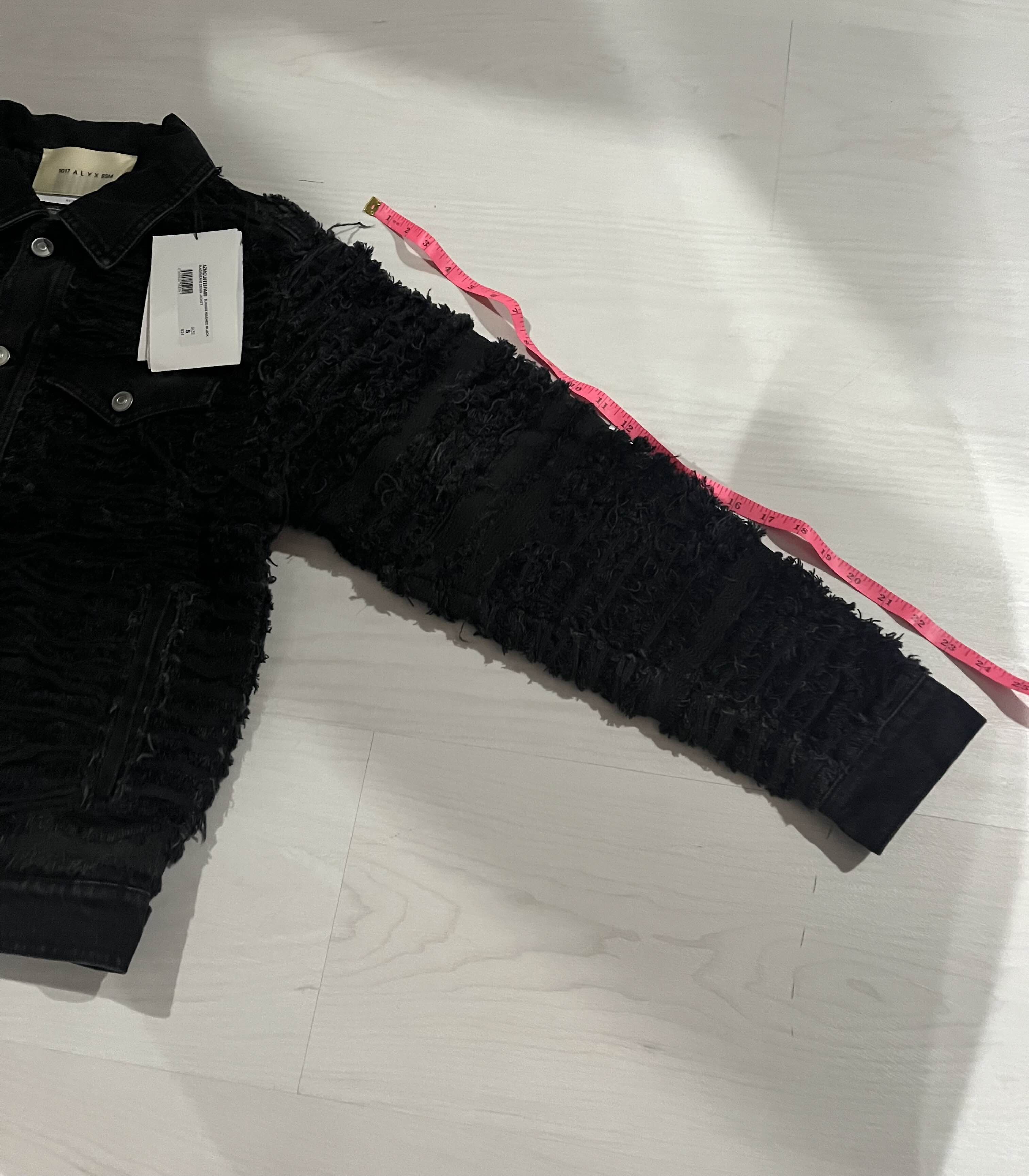 1017 ALYX 9SM Shredded Denim jacket Size US S / EU 44-46 / 1 - 4 Thumbnail