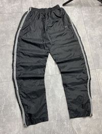 Vintage Y2K Nike Nylon Windbreaker Track Pants Joggers Drill
