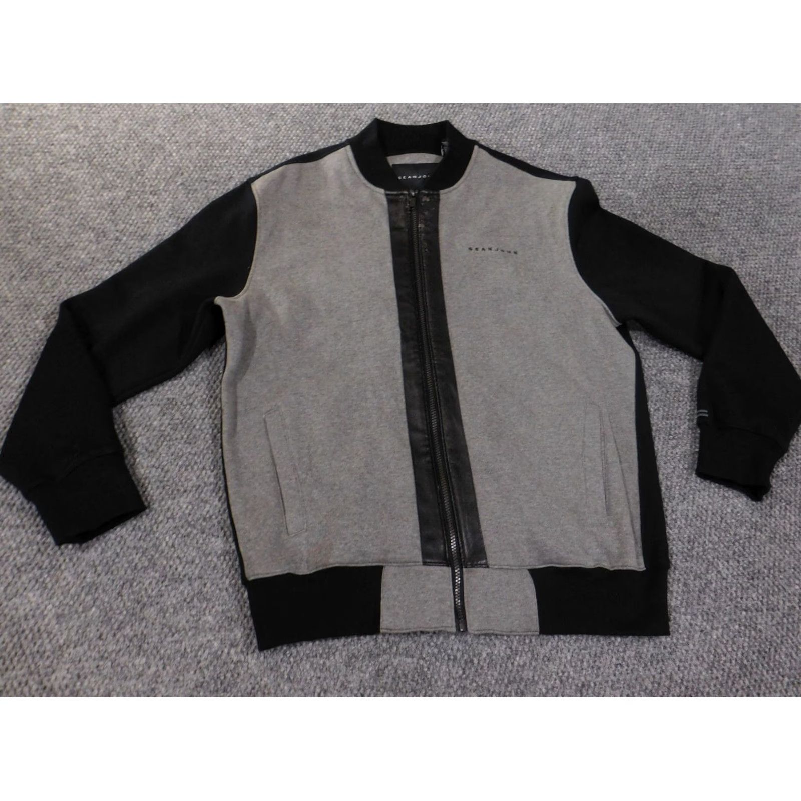 Sean John Sean John Jacket Mens L Gray Zip Bomber Retro Vintage Y2K Casual Size US L / EU 52-54 / 3 - 3 Thumbnail