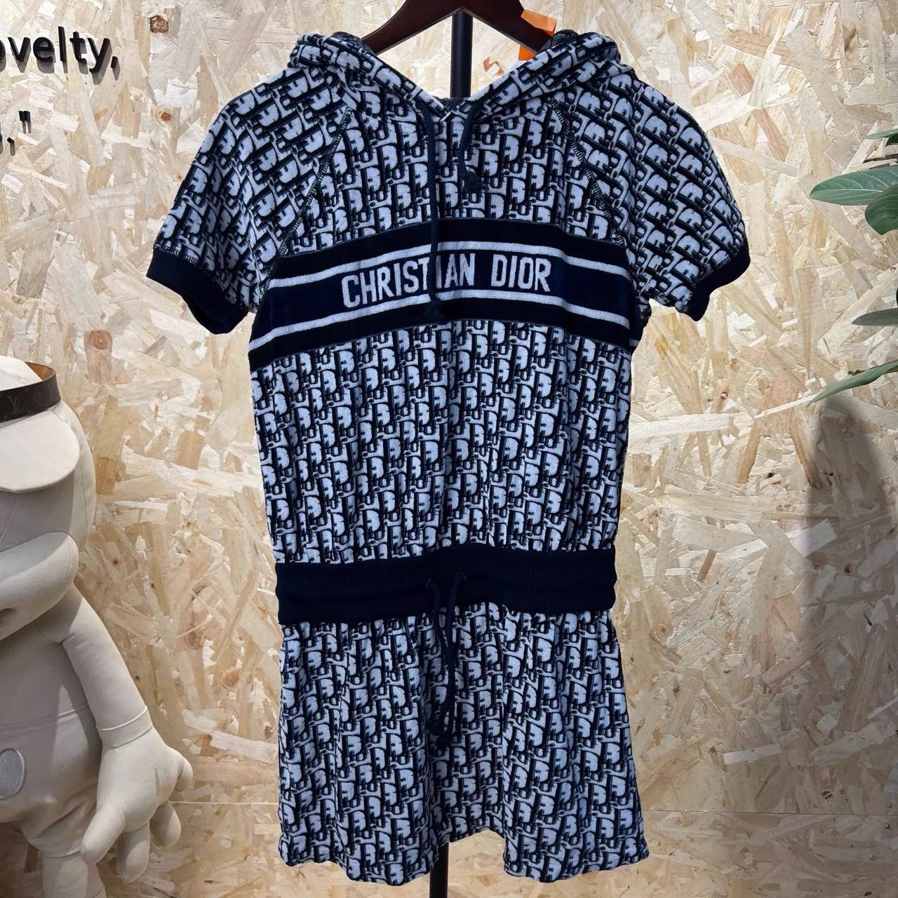 Dior Dior Oblique Print 98 New Dress cl00100 Size XS / US 0-2 / IT 36-38 - 1 Thumbnail