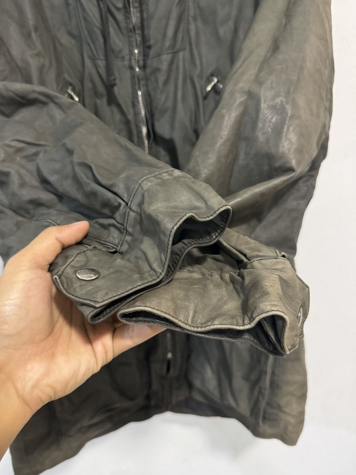 Agnes.B Homme Leather Jacket