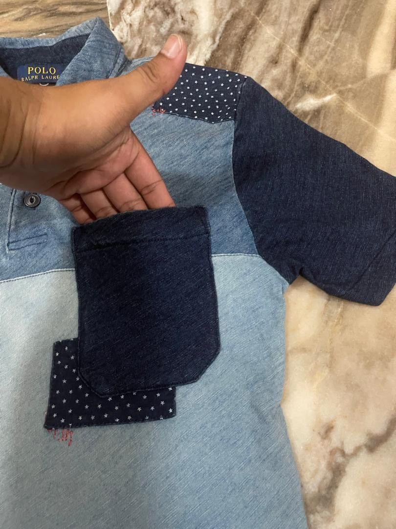 Polo Ralph Lauren Polo Ralph Lauren Indigo Patchwork Kapital Style Size US XS / EU 42 / 0 - 7 Thumbnail