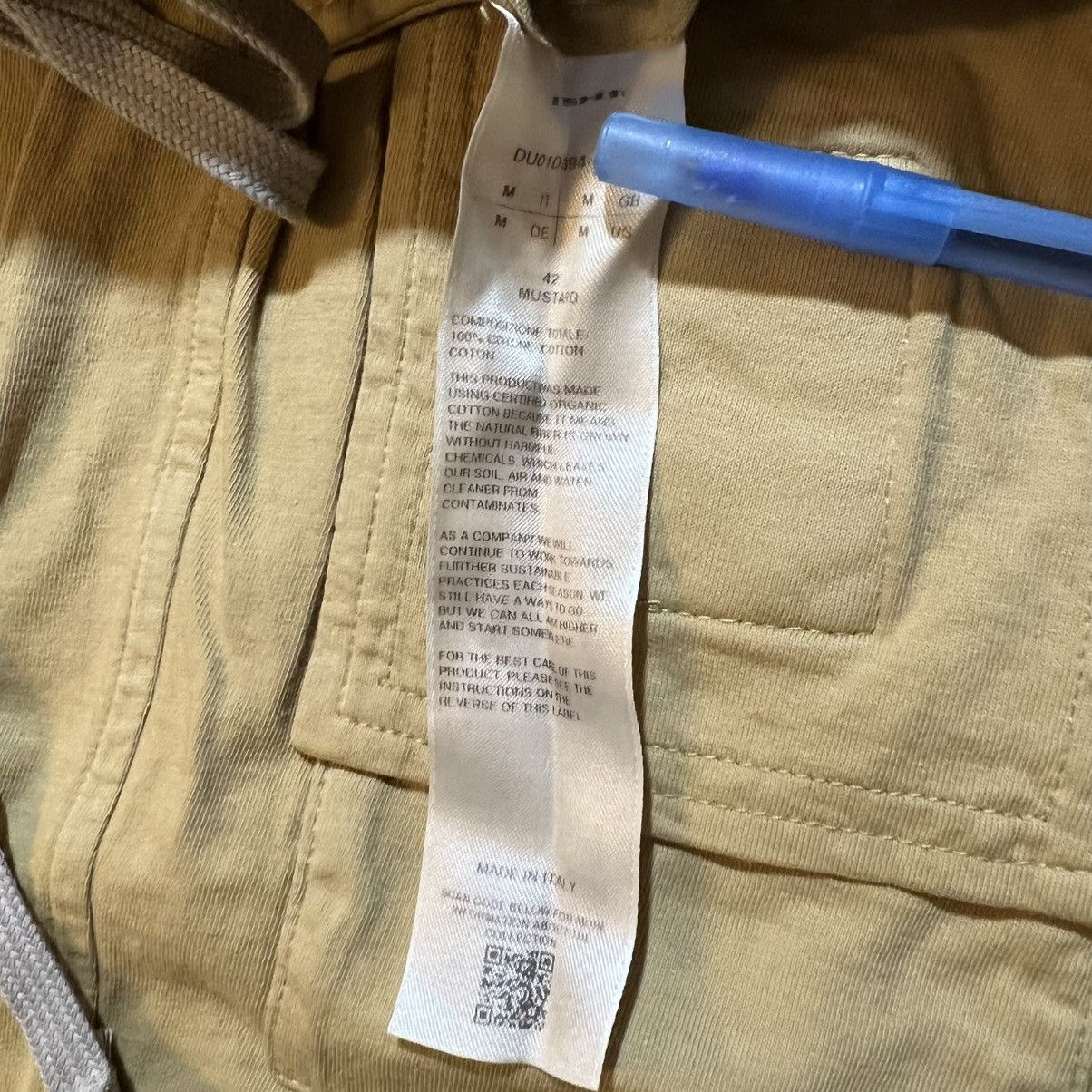Rick Owens Rick Owens DRKSHDW Wide Creatch Cargo Sweatpants Mustard Size US 32 / EU 48 - 6 Thumbnail