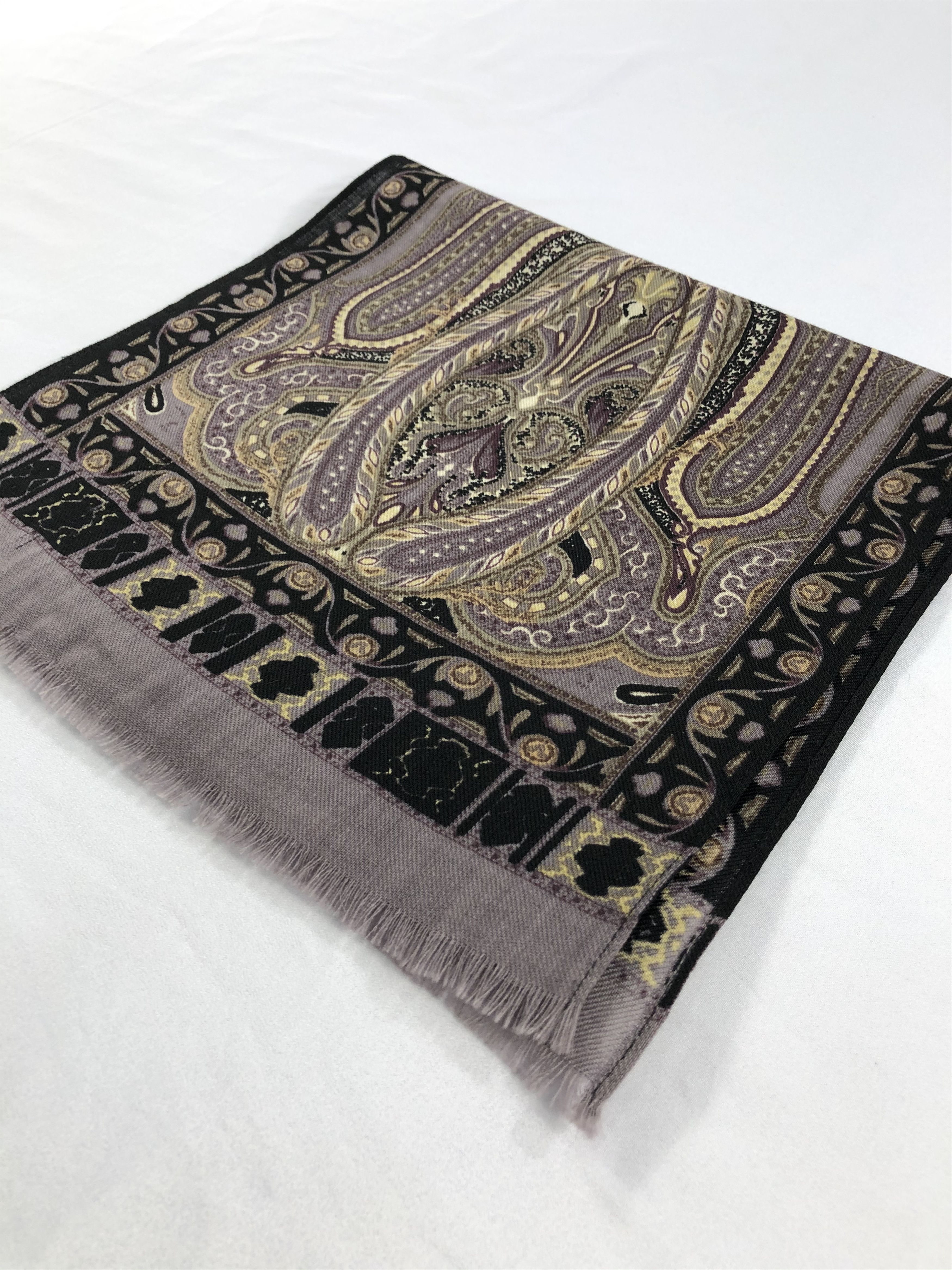 Vintage Vintage Silk Scarf Size ONE SIZE - 3 Thumbnail