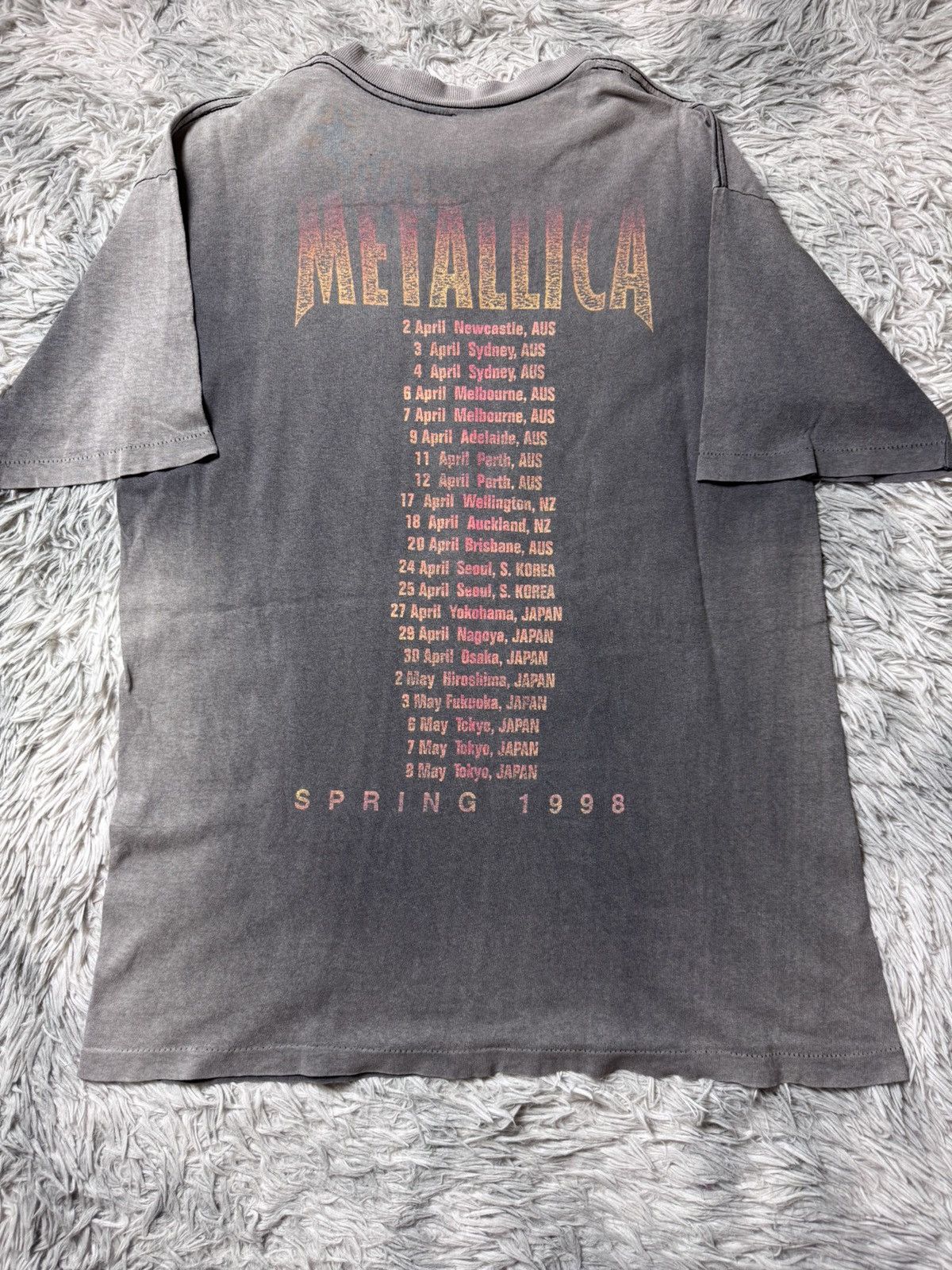 Metallica Vintage Metallica 1998 Summer Tour Size US L / EU 52-54 / 3 - 6 Thumbnail