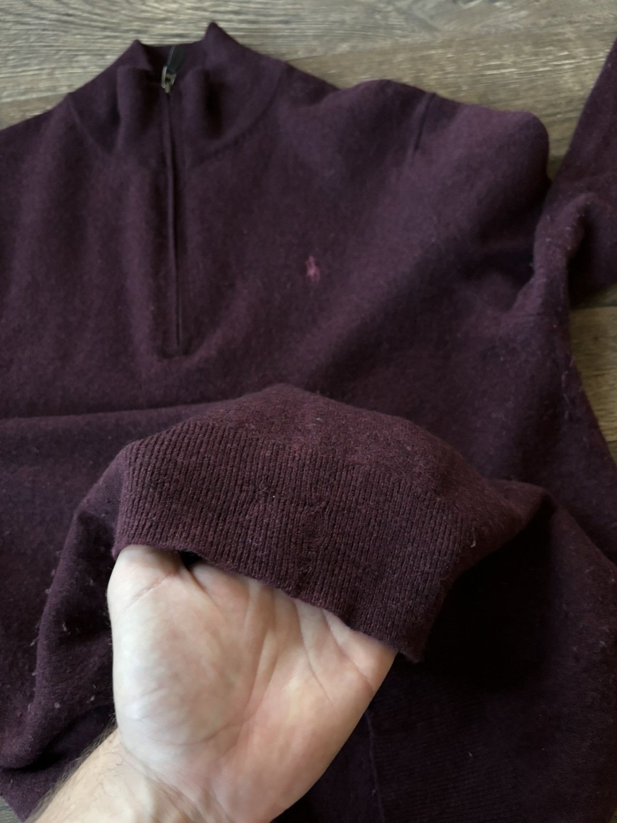 Polo Ralph Lauren Polo Ralph Lauren Men's half Zip Sweater Size US M / EU 48-50 / 2 - 8 Thumbnail