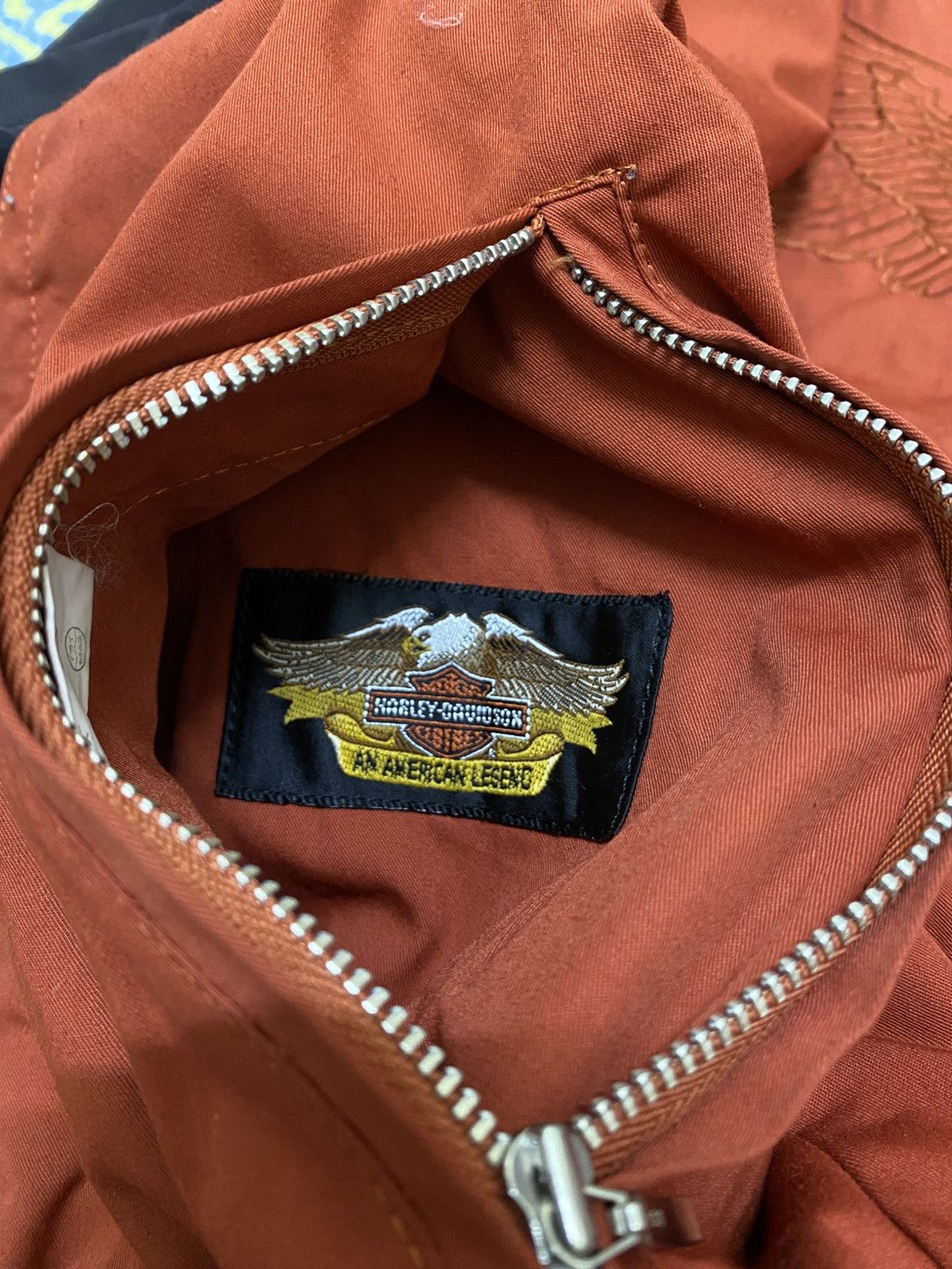 Harley Davidson HARLEY DAVIDSON Reverseable Bomber Jacket Big Logo Size US M / EU 48-50 / 2 - 17 Thumbnail