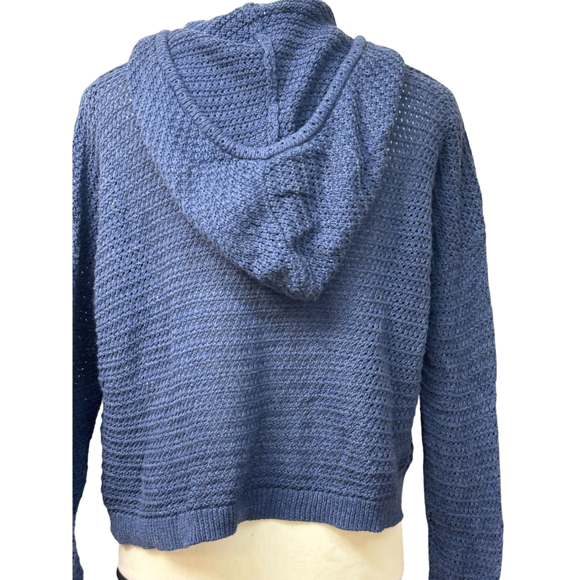 Other Victoria Secret Women’s Pointelle Knit Cropped Hooded Sweate Size S / US 4 / IT 40 - 4 Thumbnail