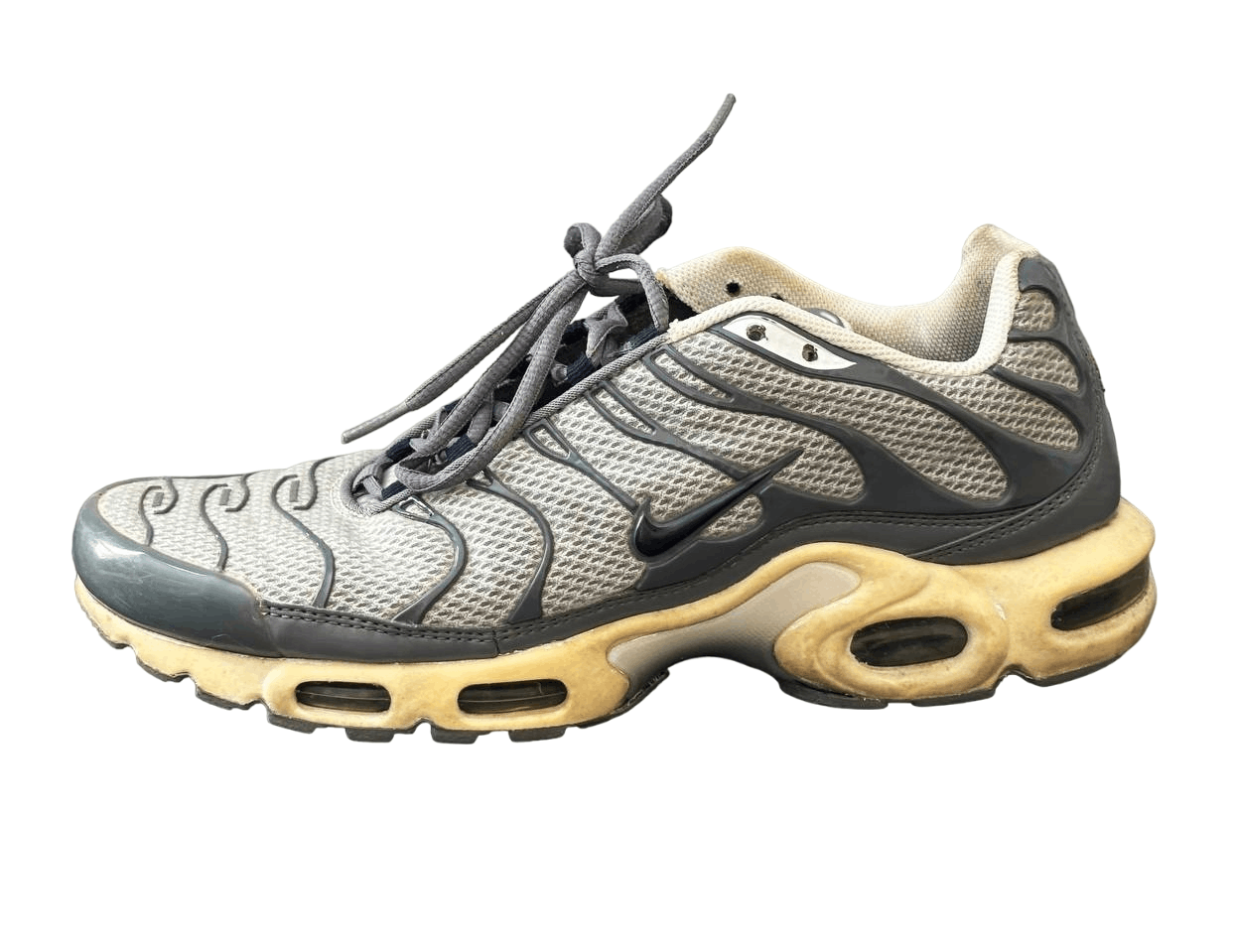 Nike × Vintage Nike Air Max Plus TN 1 White/Obsidian-Cool Grey Size US 10.5 / EU 43-44 - 2 Thumbnail
