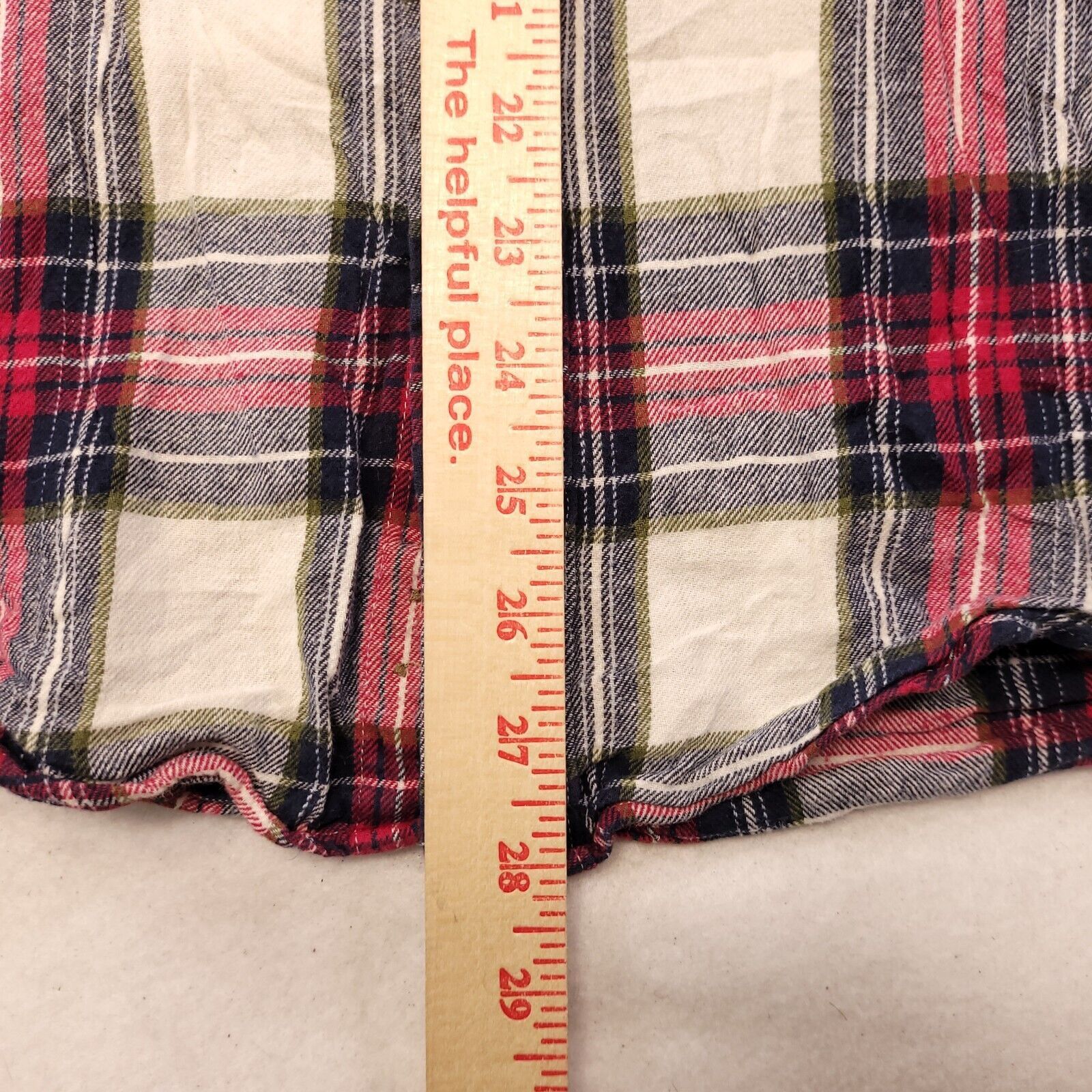 John Bartlett John Bartlett Tartan Flannel Shirt Mens Size Large L Red Size US L / EU 52-54 / 3 - 8 Thumbnail