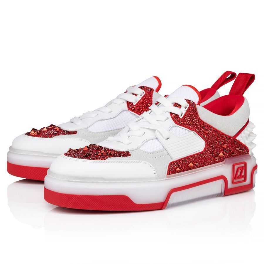 Christian Louboutin astroloubi strass white/red Size US 6 / EU 39 - 1 Thumbnail