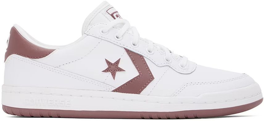 Converse Converse White & Brown Fastbreak Pro Sport Low Top Sneakers Size US 8.5 / EU 41-42 - 2 Thumbnail