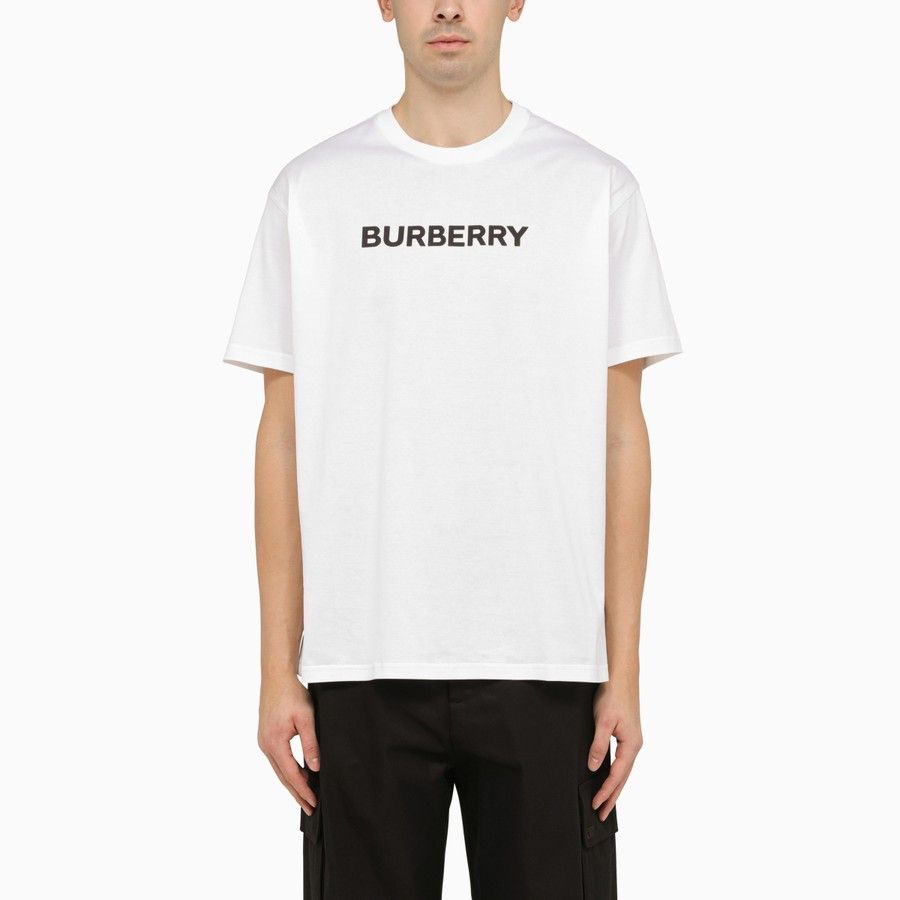 image of Burberry O1D2Blof0224 T- Shirt In White, Men's (Size XL)