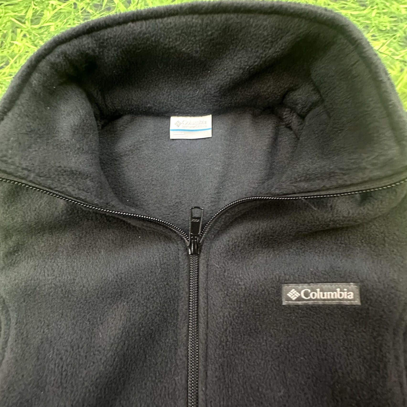 Vintage Columbia Vest Womens Large Black Fleece Full Zip Sleeveless Outdoors Hiking Shirt Size L / US 10 / IT 46 - 3 Thumbnail