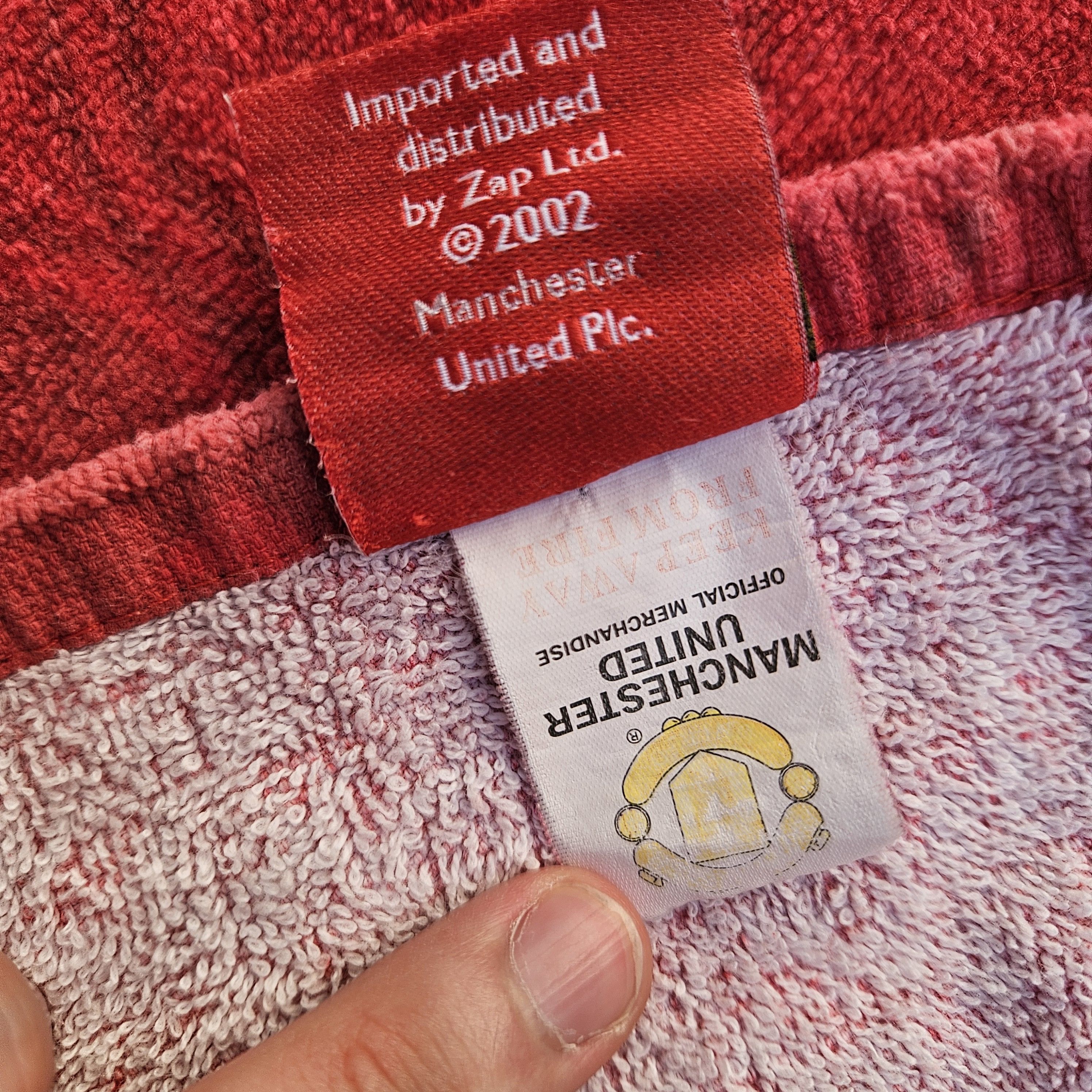 Vintage Vintage Manchester United Towel Size ONE SIZE - 3 Thumbnail
