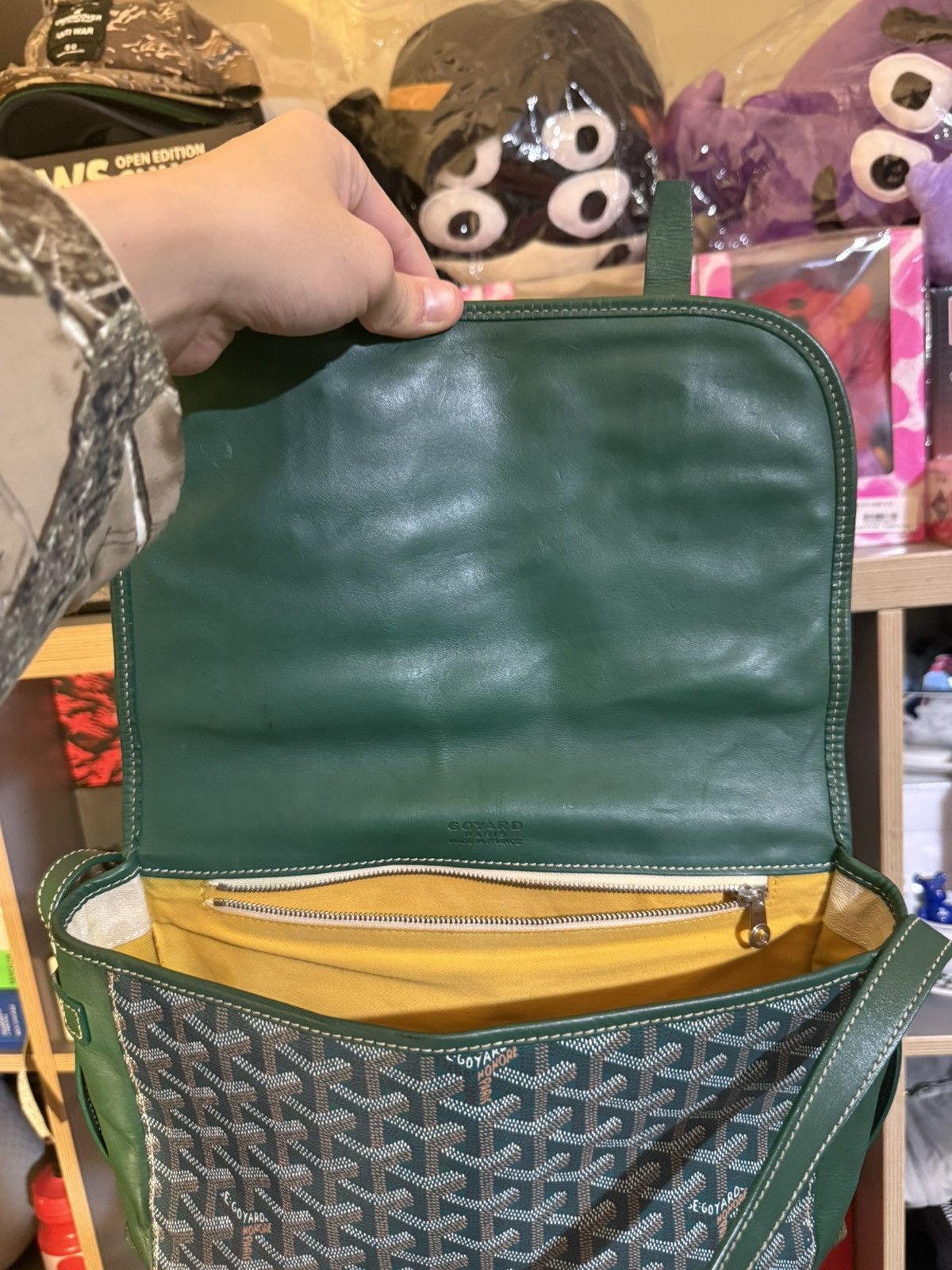 Goyard Goyard Belvedere MM Messenger Bag Green Size ONE SIZE - 11 Thumbnail