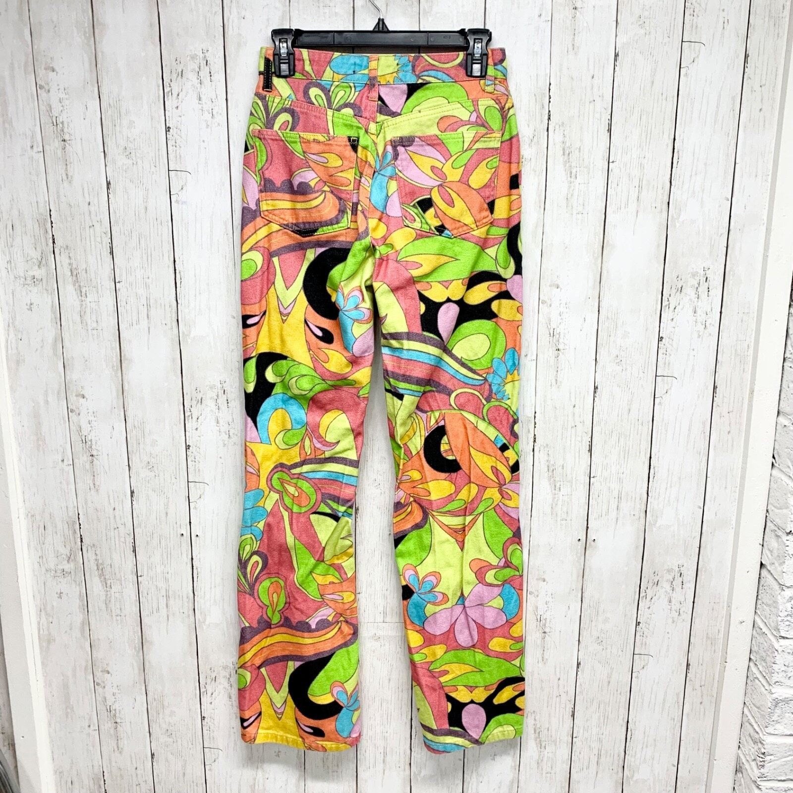 Jaded London Jaded London Size W26 Psychedelic Boyfriend Jeans Multicolor Size 26" / US 2 / IT 38 - 7 Thumbnail