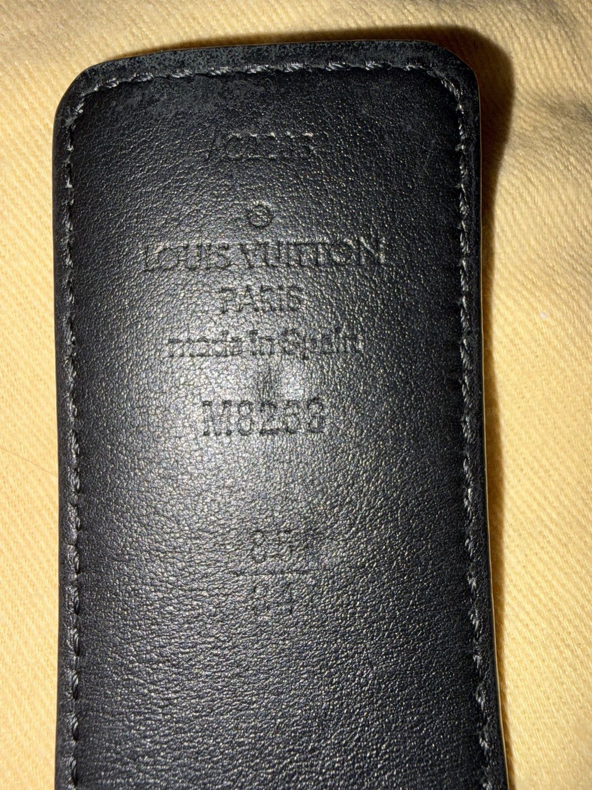 Louis Vuitton Brown Louis Vuitton Monogram Reversible Belt Size 34 - 4 Thumbnail