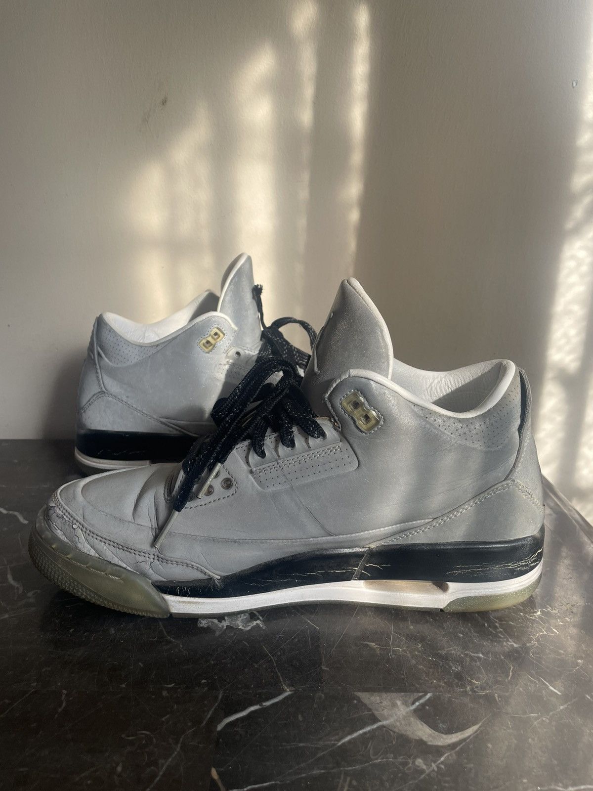 Jordan Brand Jordan 3 Retro 5Lab3 Plateado Size US 8 / EU 41 - 1 Thumbnail