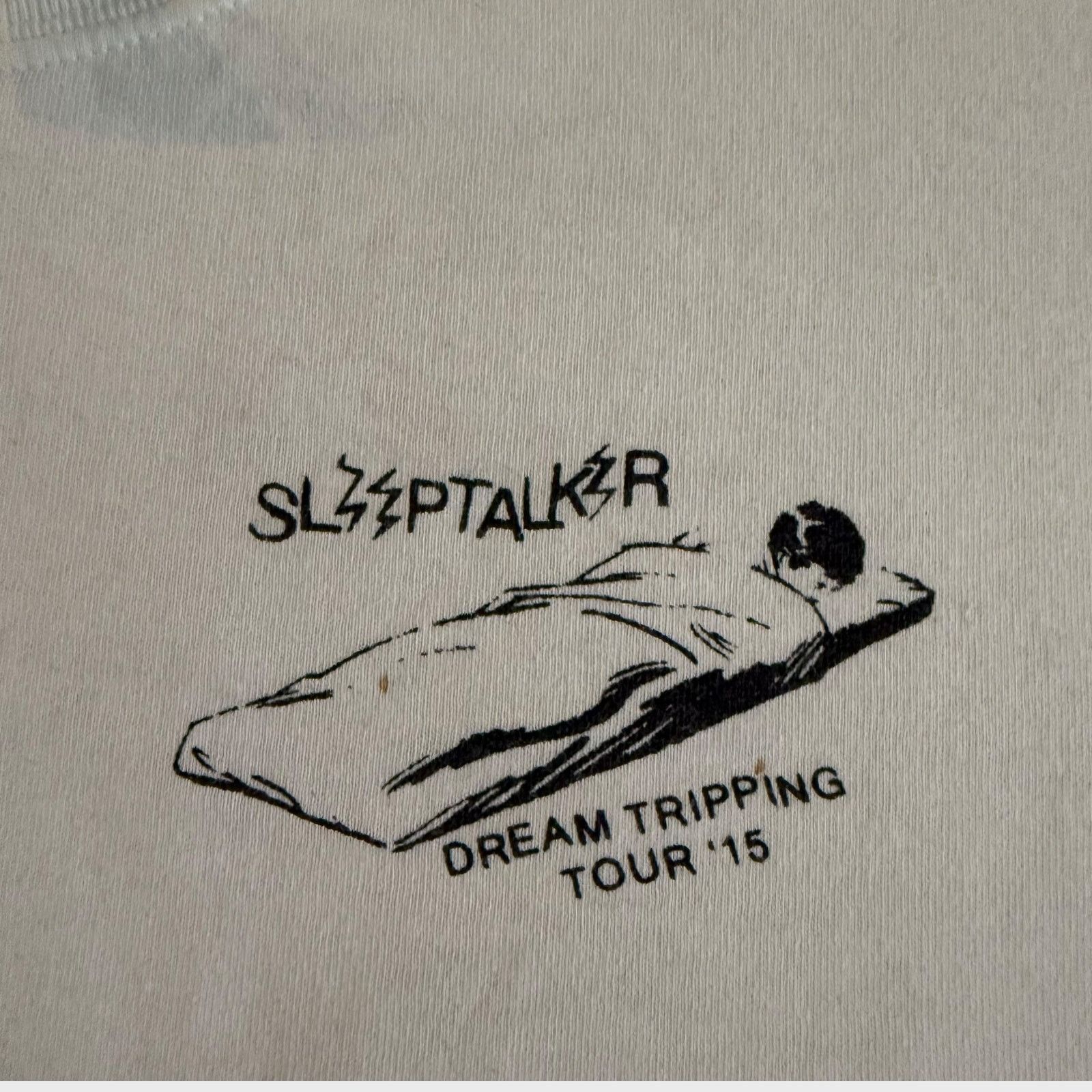 Gildan Sleeptalker Band 2015 Tour Shirt Size M Yaphet Kotto Size US M / EU 48-50 / 2 - 2 Thumbnail