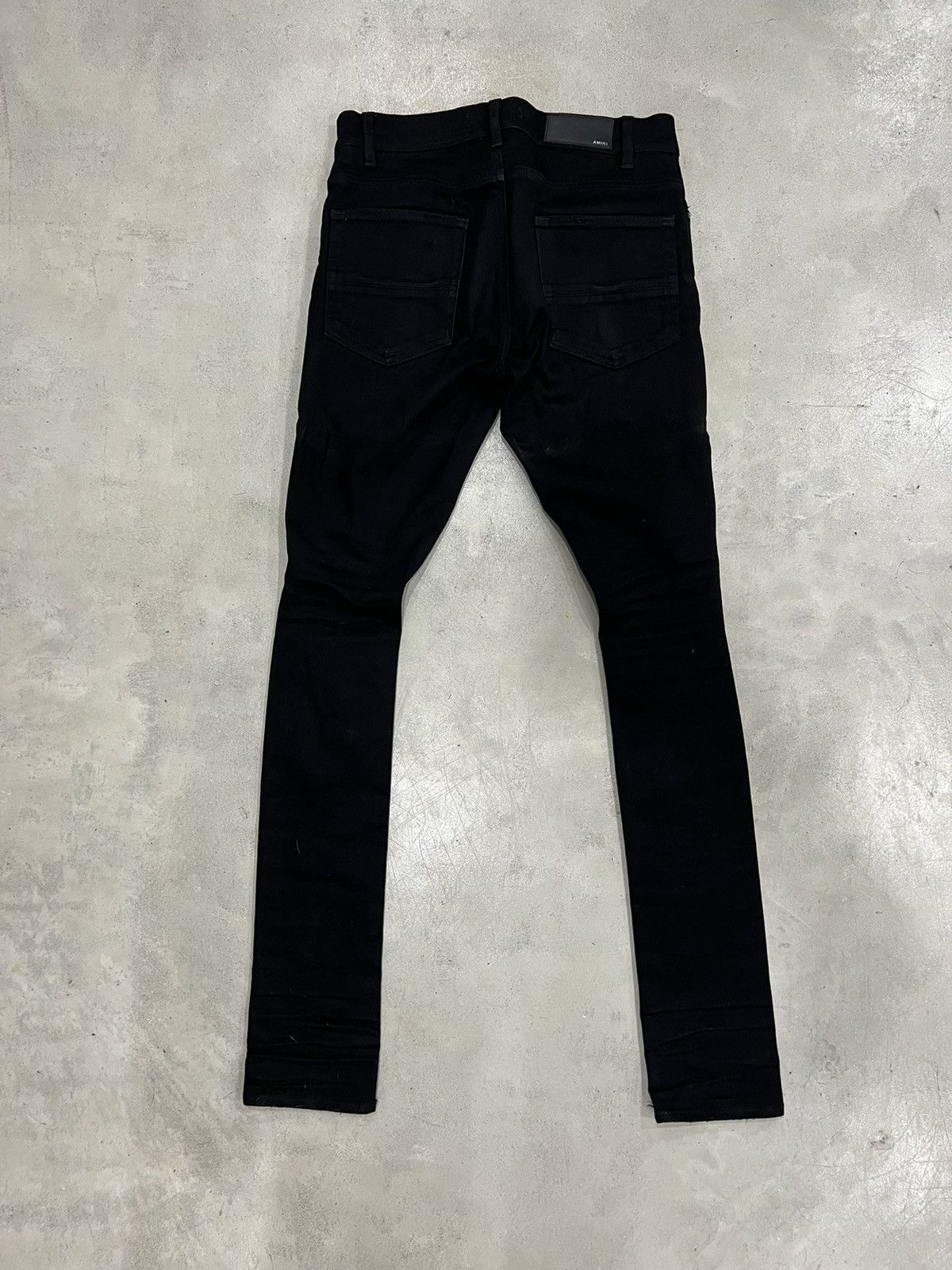 Amiri Amiri Black Thrasher Stacked Jeans Original 1st Release Size US 30 / EU 46 - 10 Thumbnail
