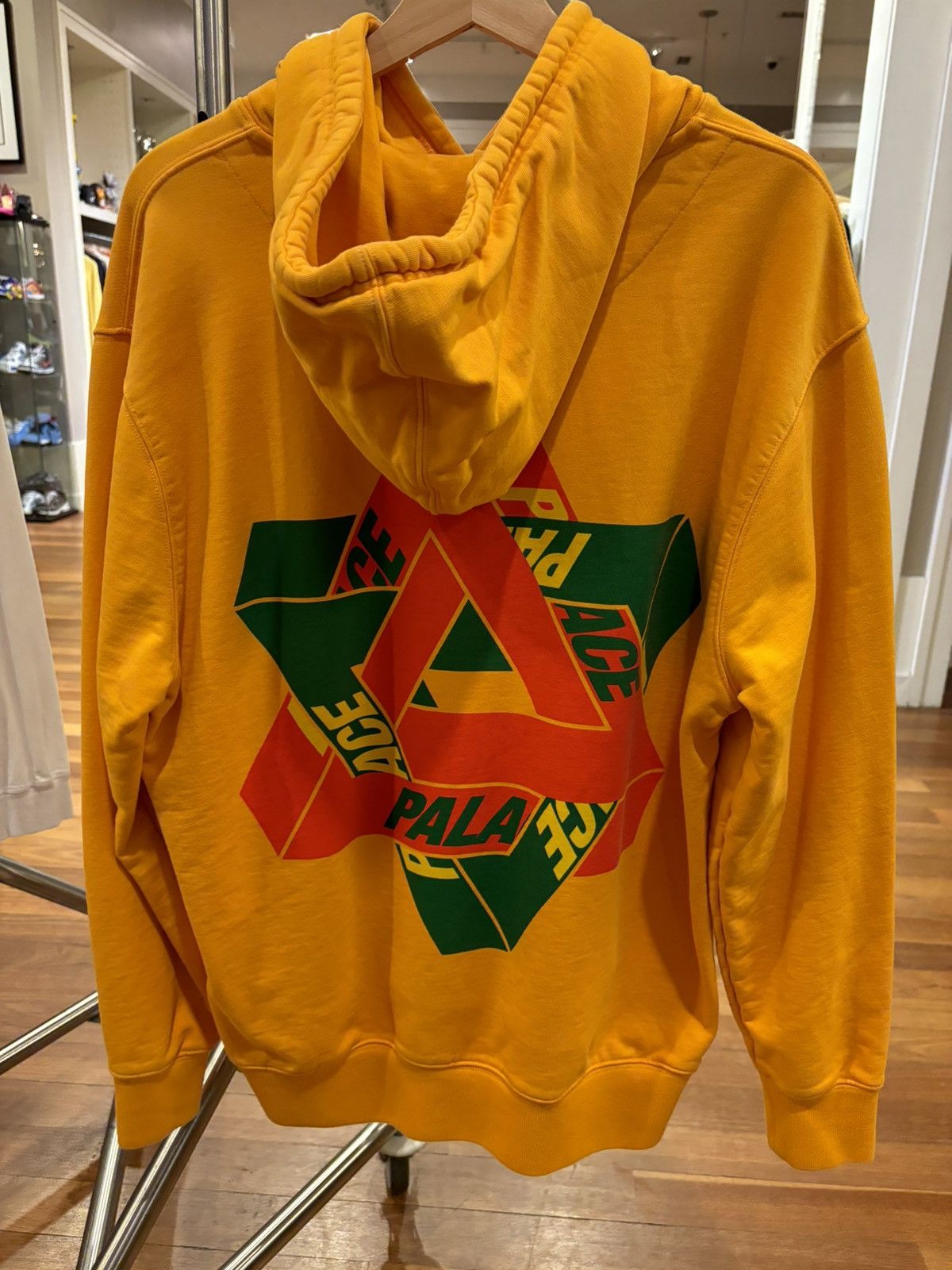 Palace Palace Irie Hoodie Yellow Grailed