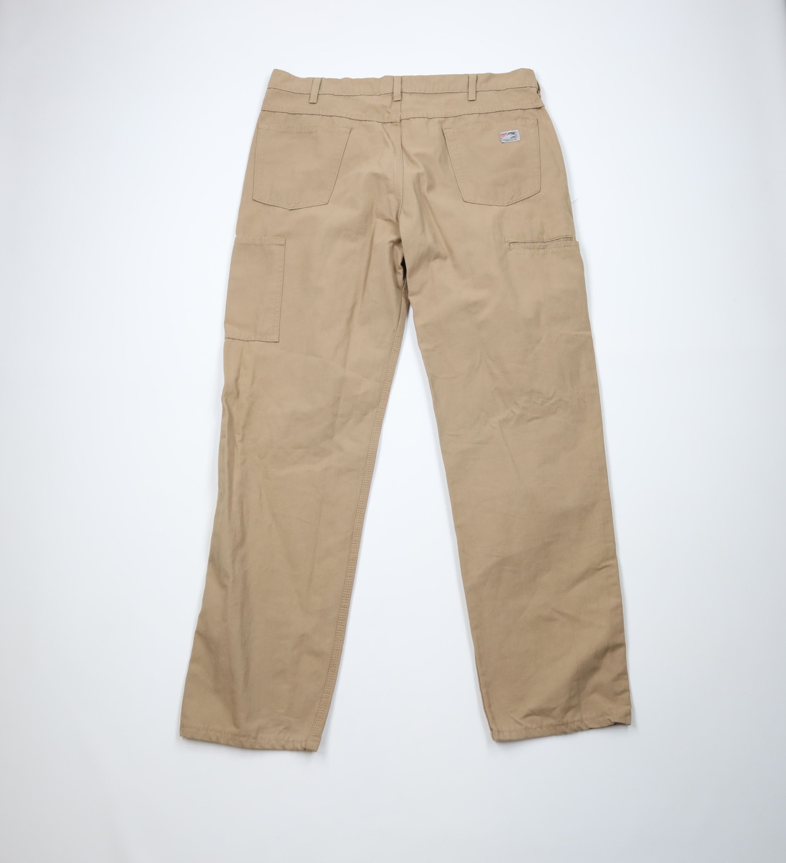 Vintage Tyndale FR Fire Flame Resistant Wide Leg Dungaree Pants USA Size US 38 / EU 54 - 12 Thumbnail