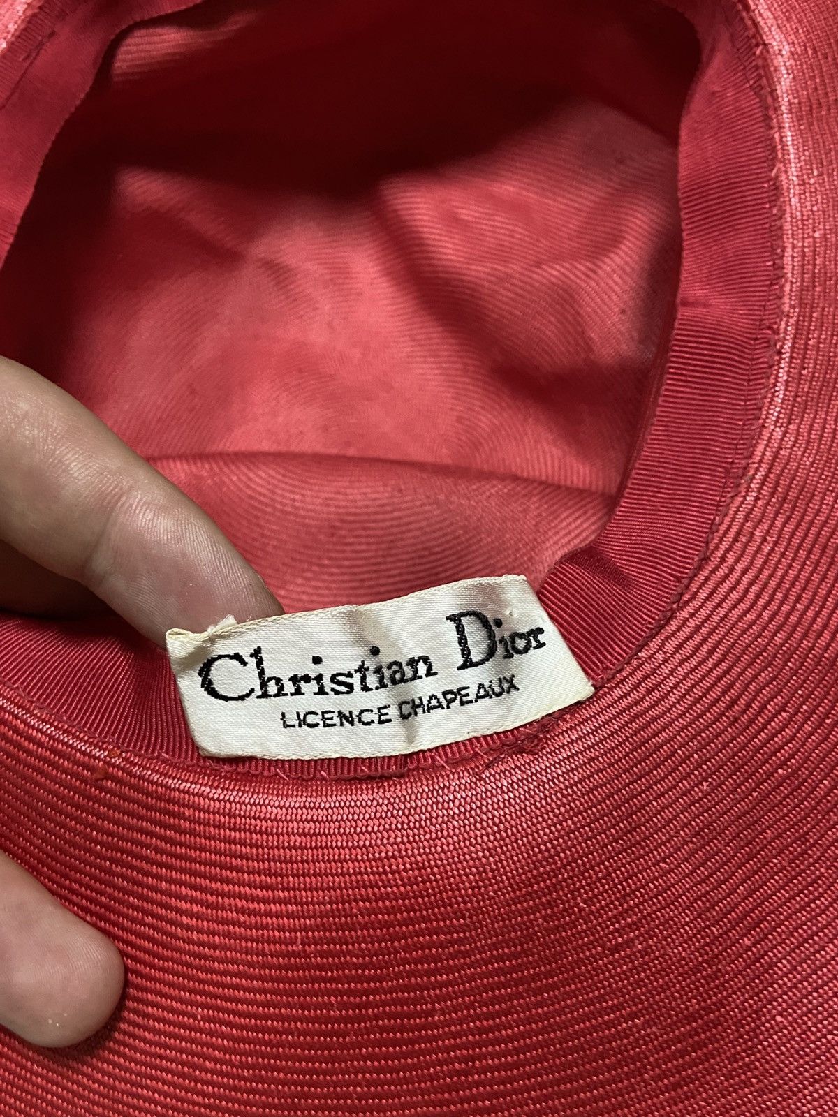 Christian Dior Monsieur Christian Dior license chapeaux 80s vintage hat flower pin Size ONE SIZE - 3 Thumbnail