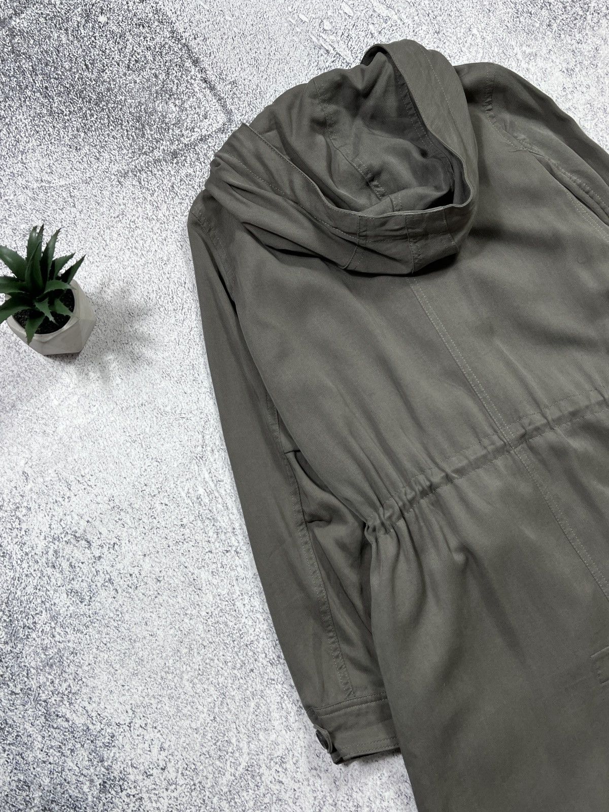Allsaints Allsaints Portere Parka Asymmetric Jacket Coat Size S / US 4 / IT 40 - 14 Thumbnail