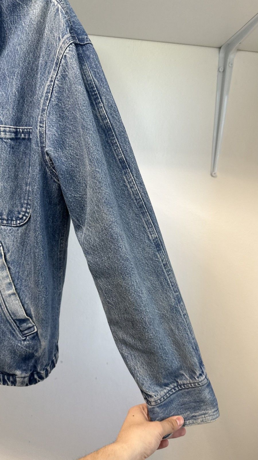 Polo Ralph Lauren 80'S POLO RALPH LAUREN distressed Zip-up Denim Jacket Size US M / EU 48-50 / 2 - 11 Thumbnail