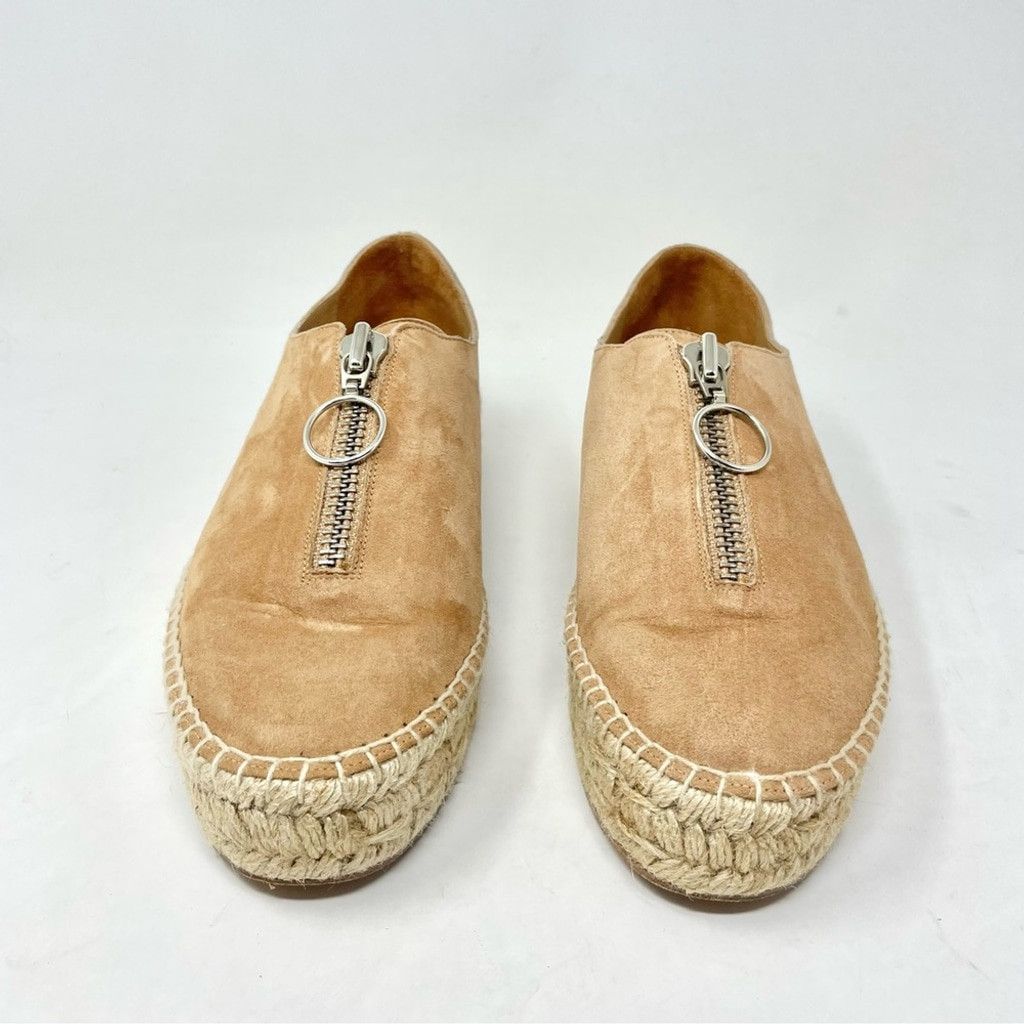 Alexander Wang Alexander Wang Devon Tan Suede Espadrille Shoes Size 38/8 Size US 8 / IT 38 - 3 Thumbnail