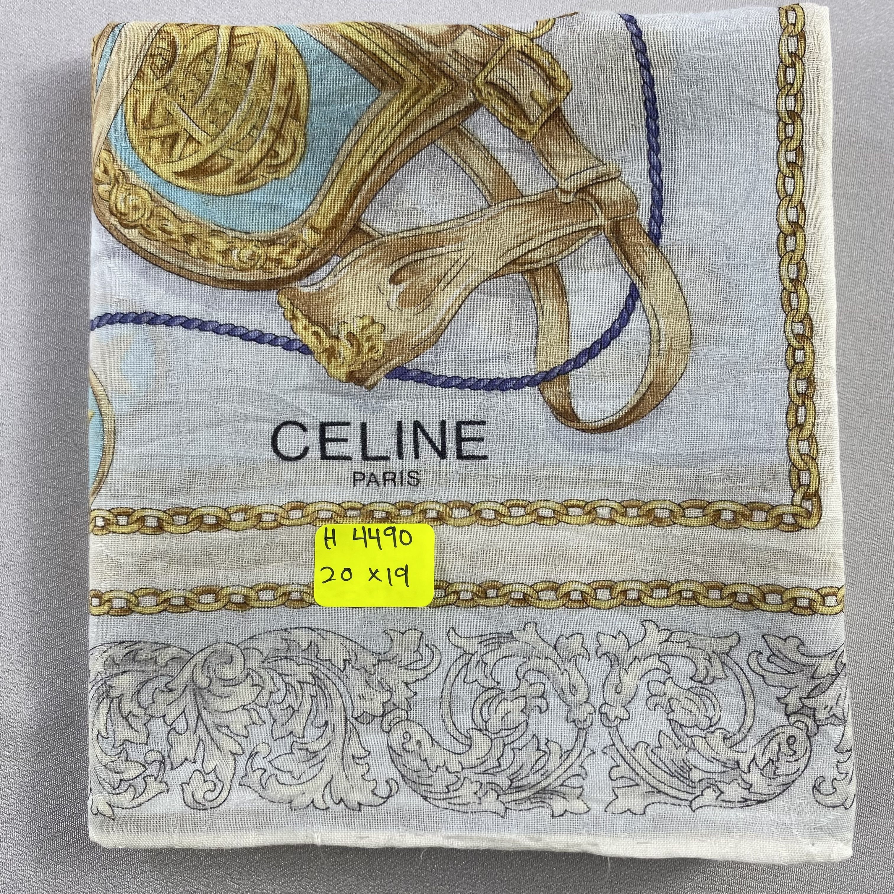 Celine × Vintage Celine Bandana/ Handkerchief / Neckerchief Size ONE SIZE - 6 Thumbnail
