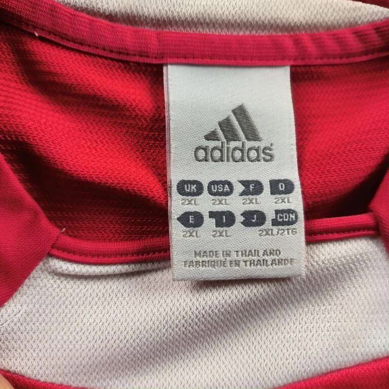 Adidas Hungary 2005-06 Adidas home football jersey size XXL Size US XXL / EU 58 / 5 - 4 Thumbnail