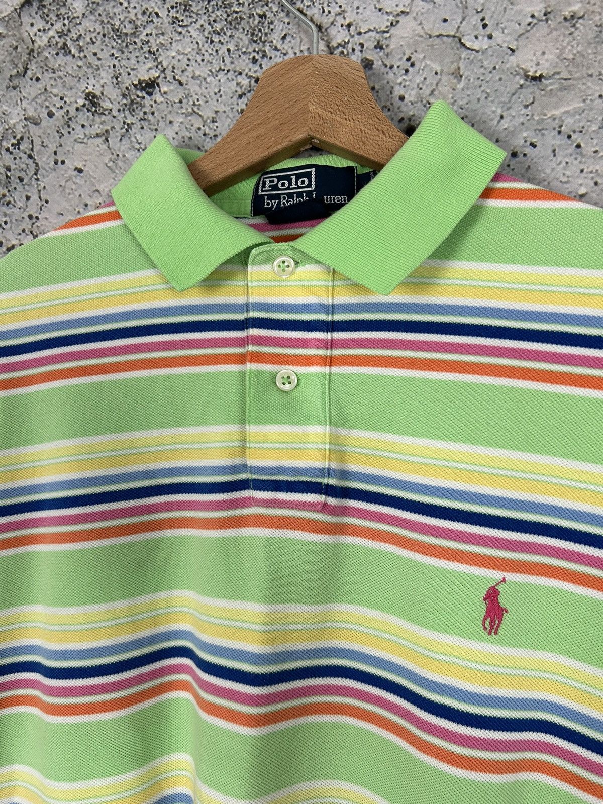Polo Ralph Lauren Vintage Chief Keef Polo Ralph Lauren Tee 90s Rare Hype Size US L / EU 52-54 / 3 - 3 Thumbnail