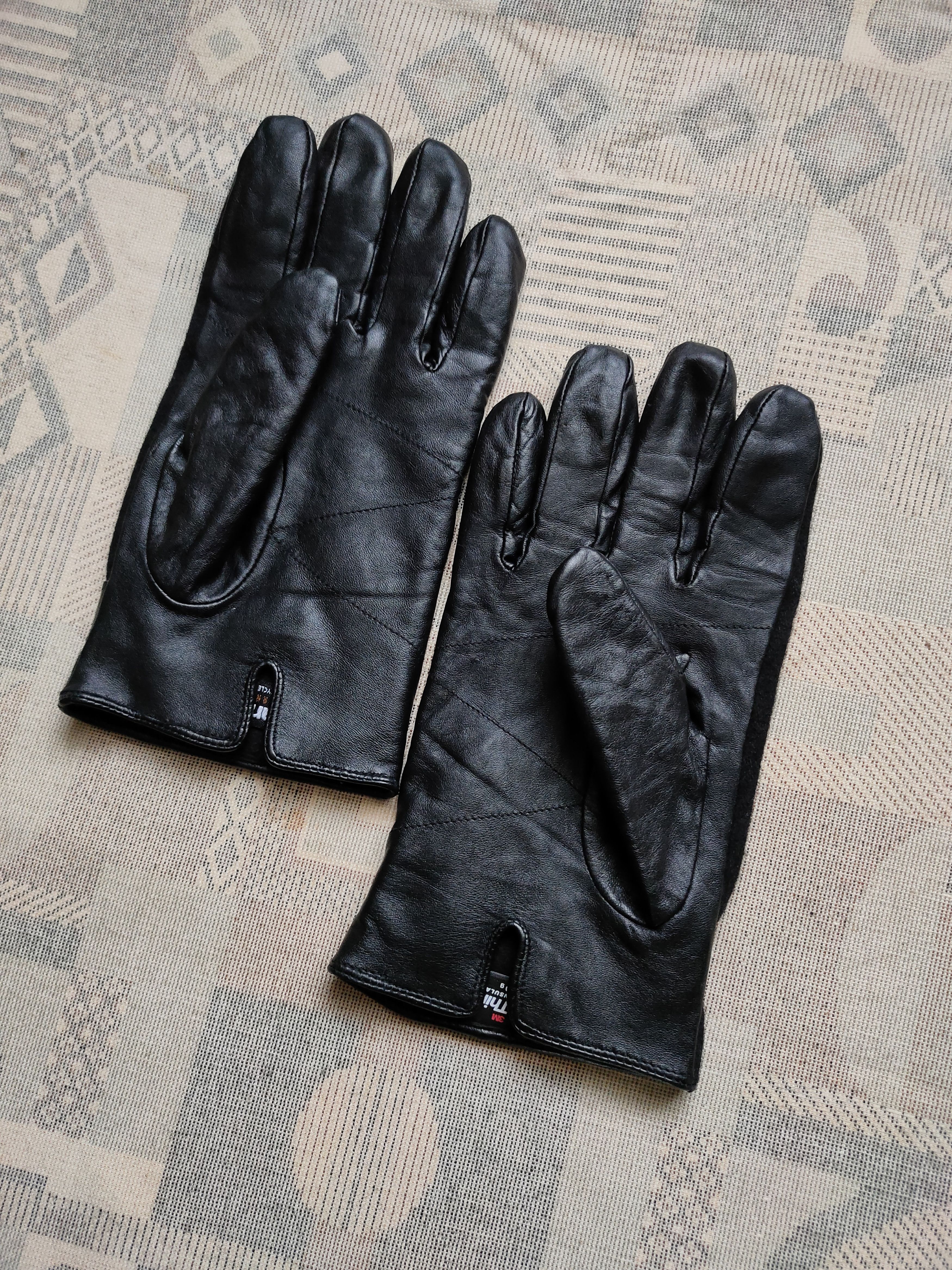 Barbour Barbour leather gloves barbour woolen gloves L-XL Size ONE SIZE - 4 Thumbnail