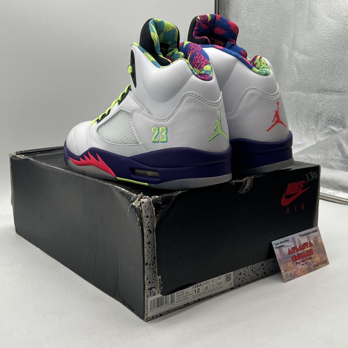 Jordan Brand Air Jordan 5 alternate bel air Size US 12 / EU 45 - 4 Thumbnail