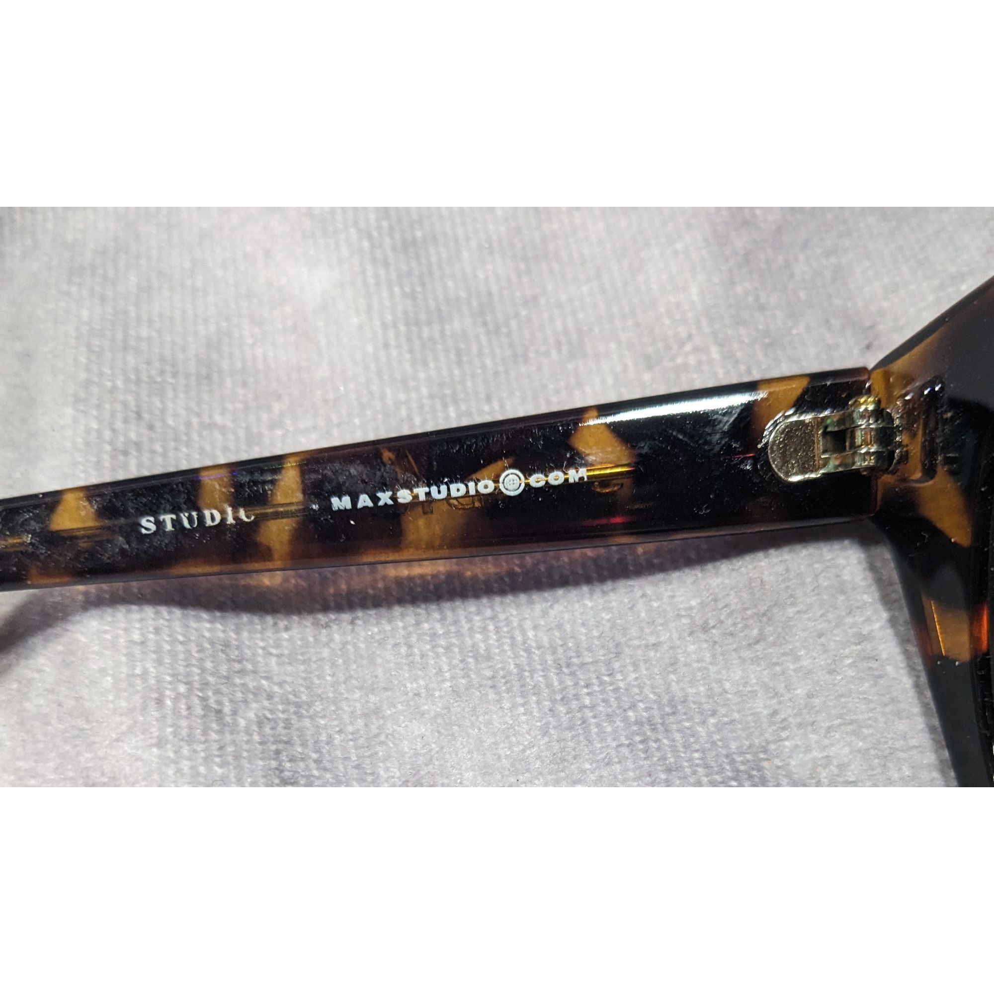 Other Max Studio MS07 Tort GN Retro Chunky Tortoise Sunglasses Size ONE SIZE - 6 Thumbnail