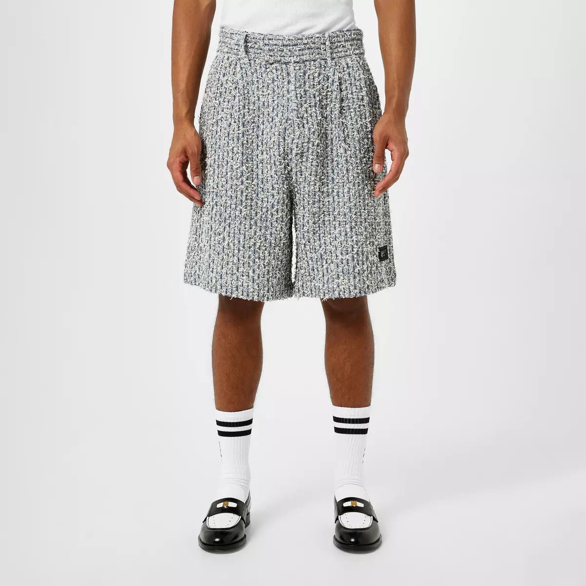 Amiri o1s1wg110525 Tweed Shorts in Multicolor Size US 30 / EU 46 - 3 Thumbnail