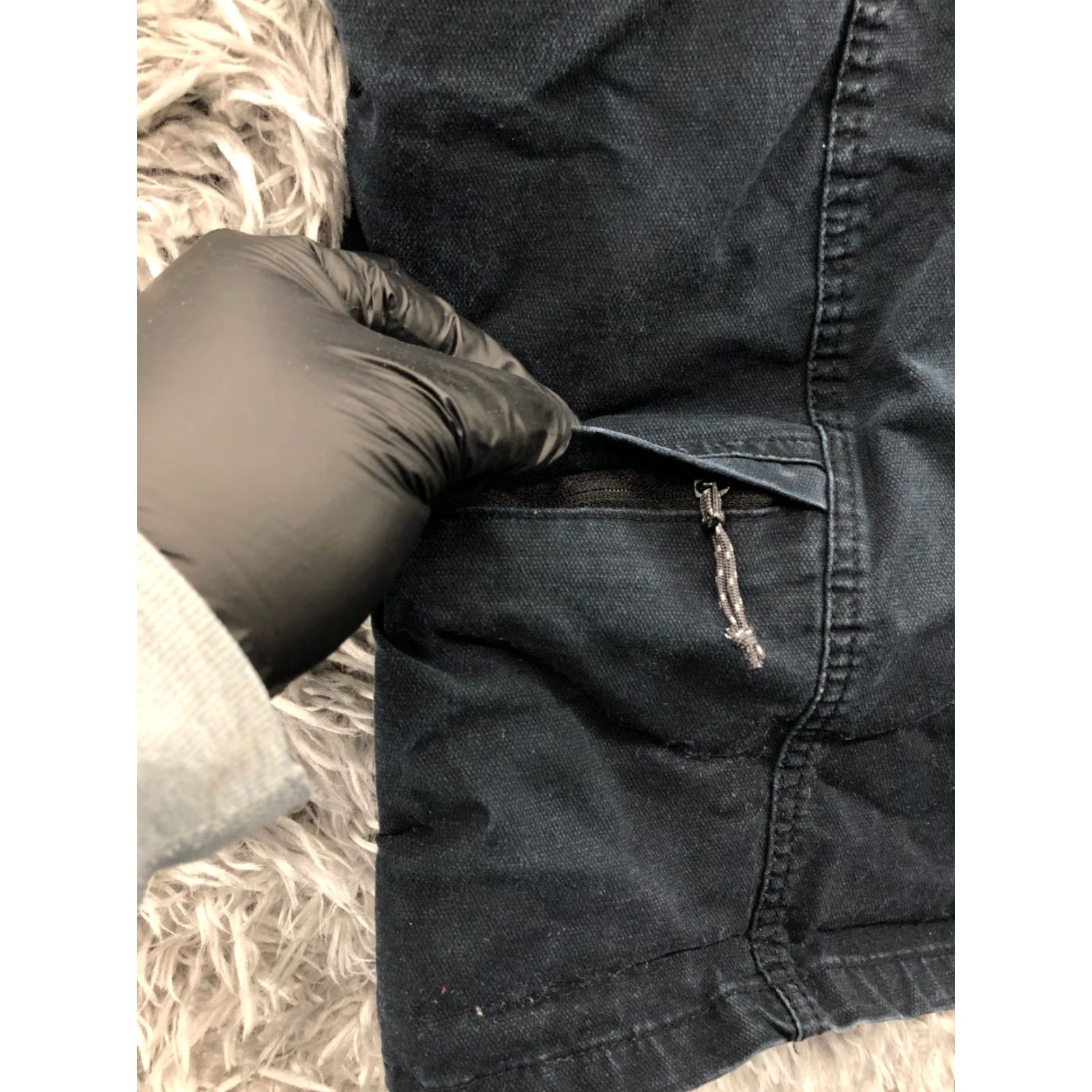 Wrangler Wrangler Cargo Shorts All Terrain Gear Mens Size 40 Mid Rise Dark Wash Blue Size US 40 / EU 56 - 4 Thumbnail